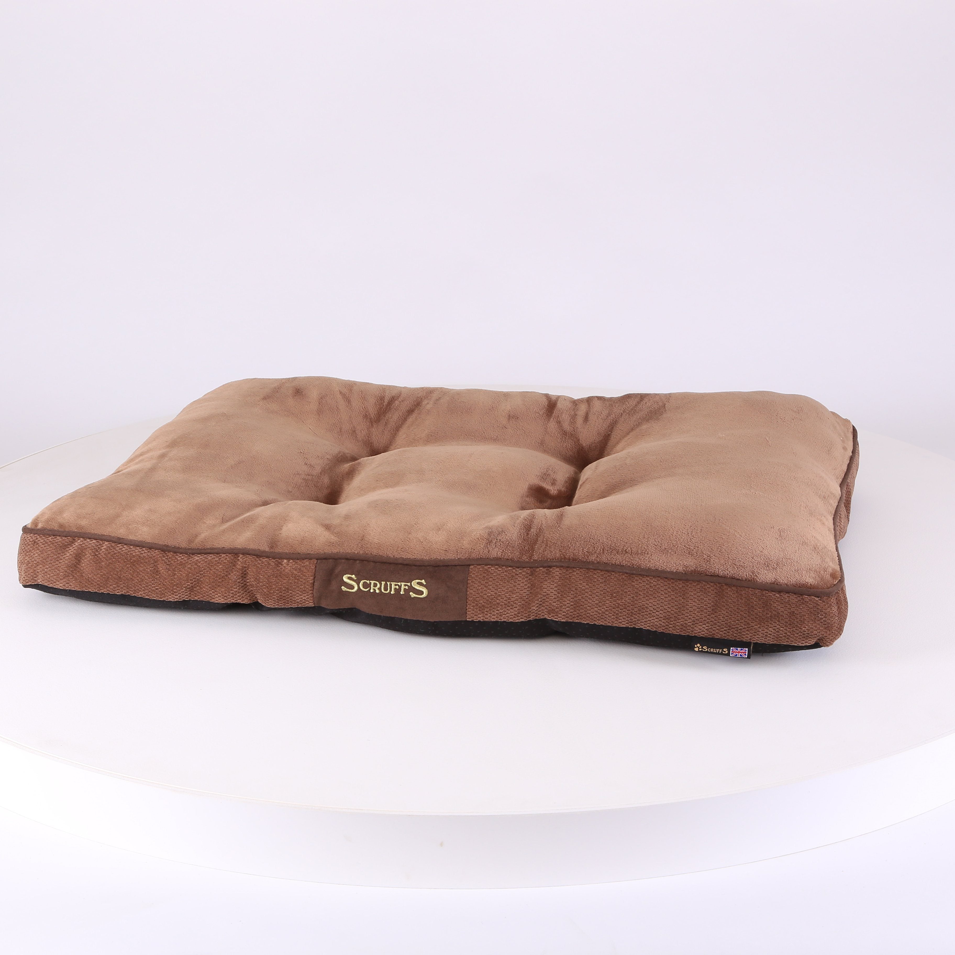 Chester Mattress - Chocolate Brown Dog Bed Scruffs® 