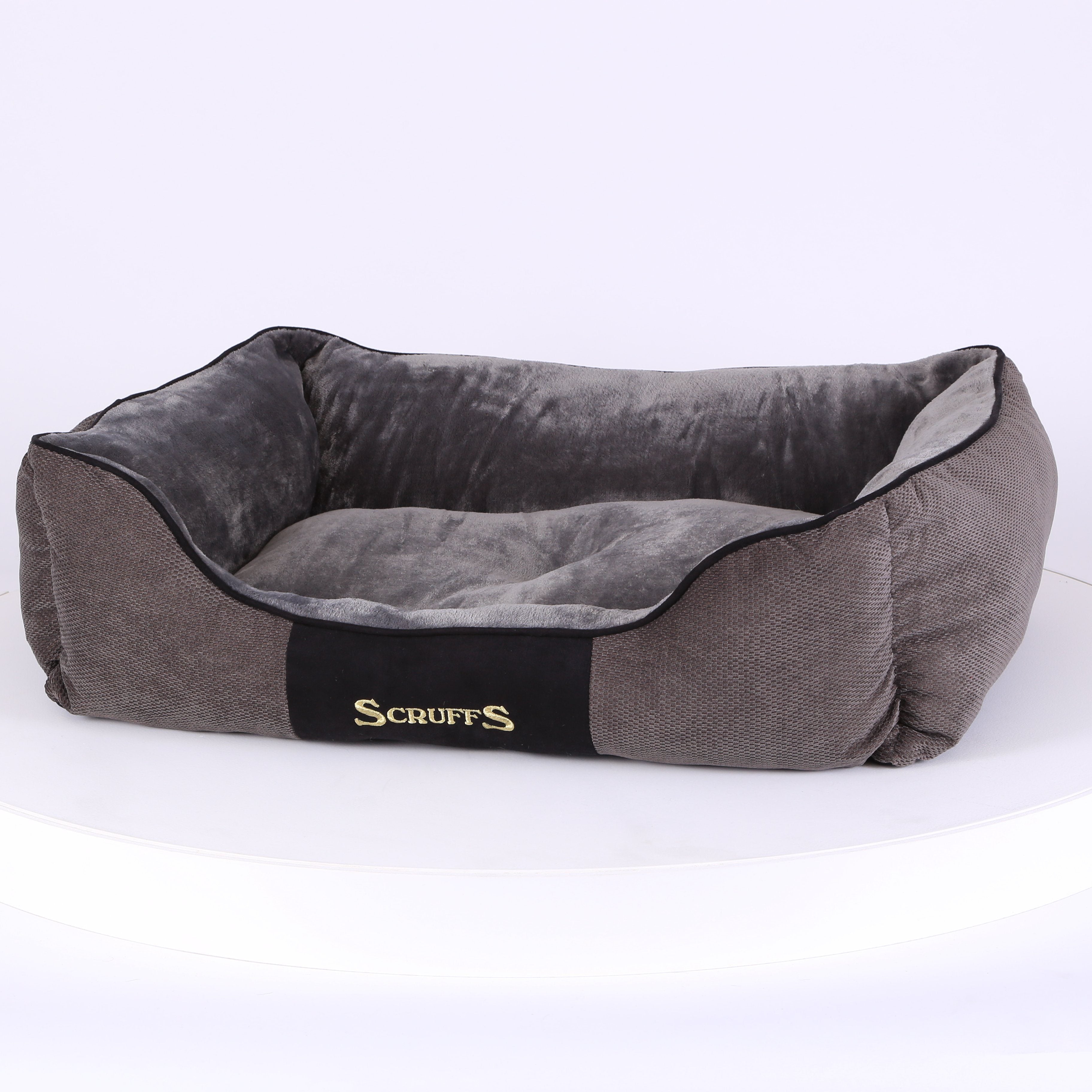 Chester Box Dog Bed - Graphite Grey Dog Bed Scruffs® 