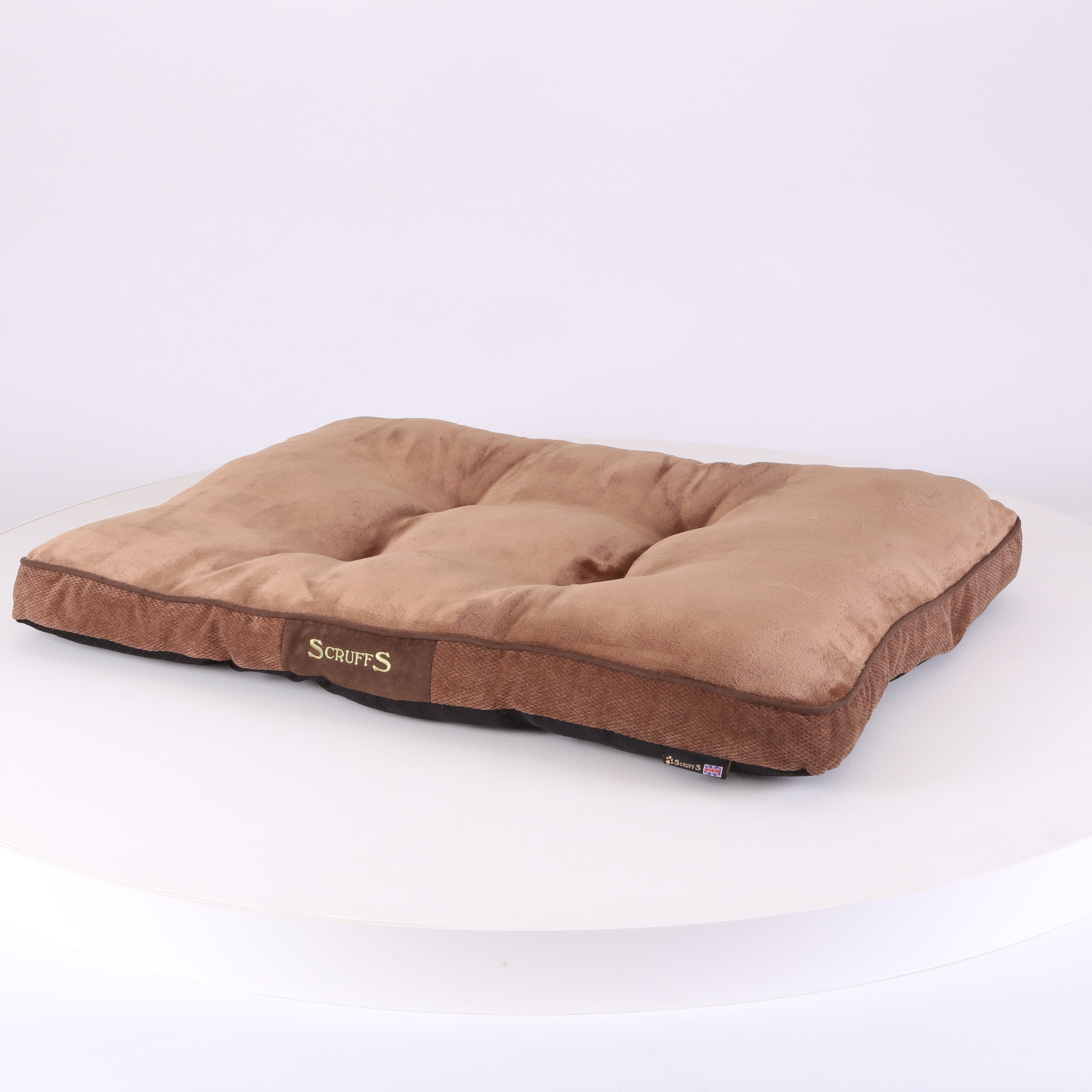 Chester Mattress - Chocolate Brown Dog Bed Scruffs® 