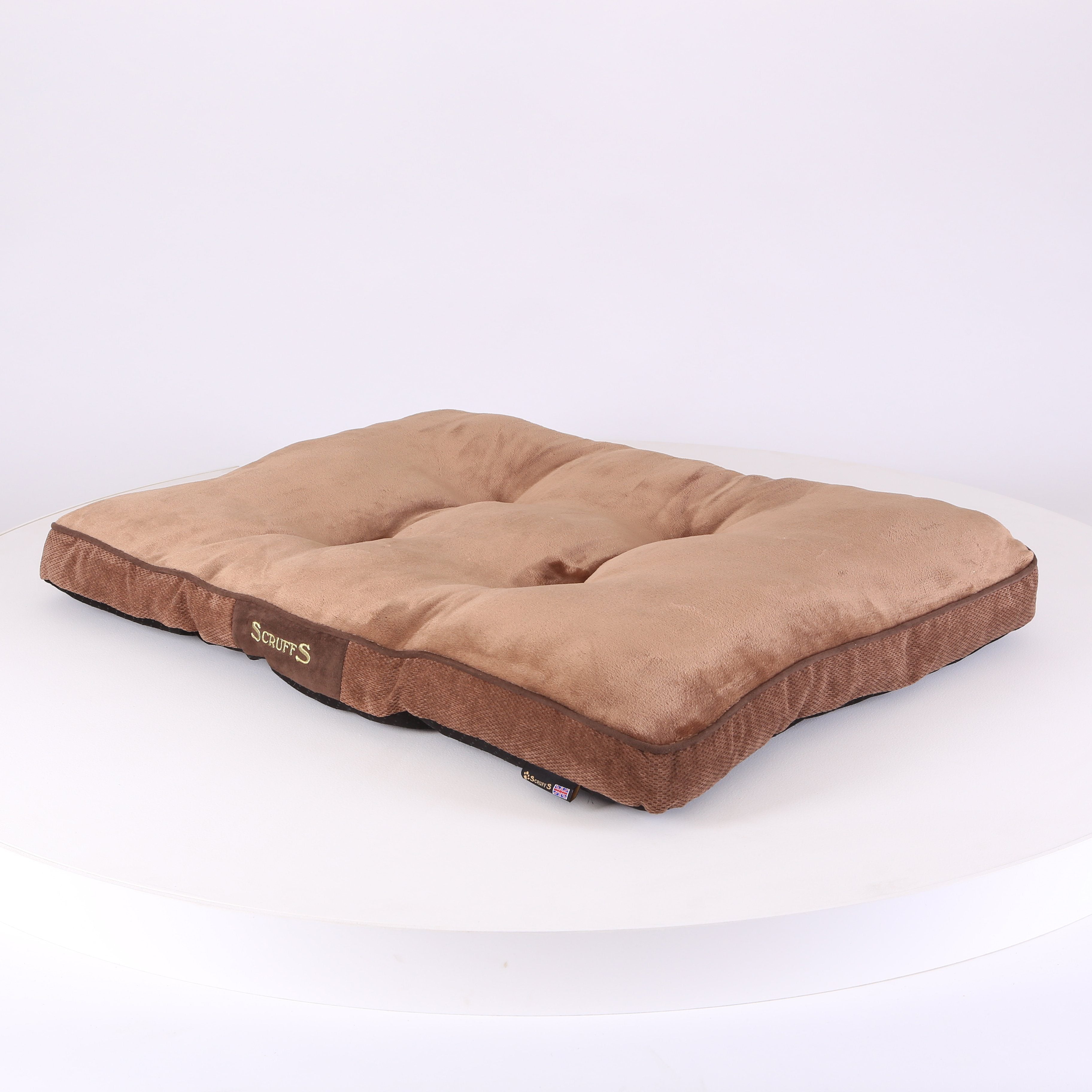 Chester Mattress - Chocolate Brown Dog Bed Scruffs® 