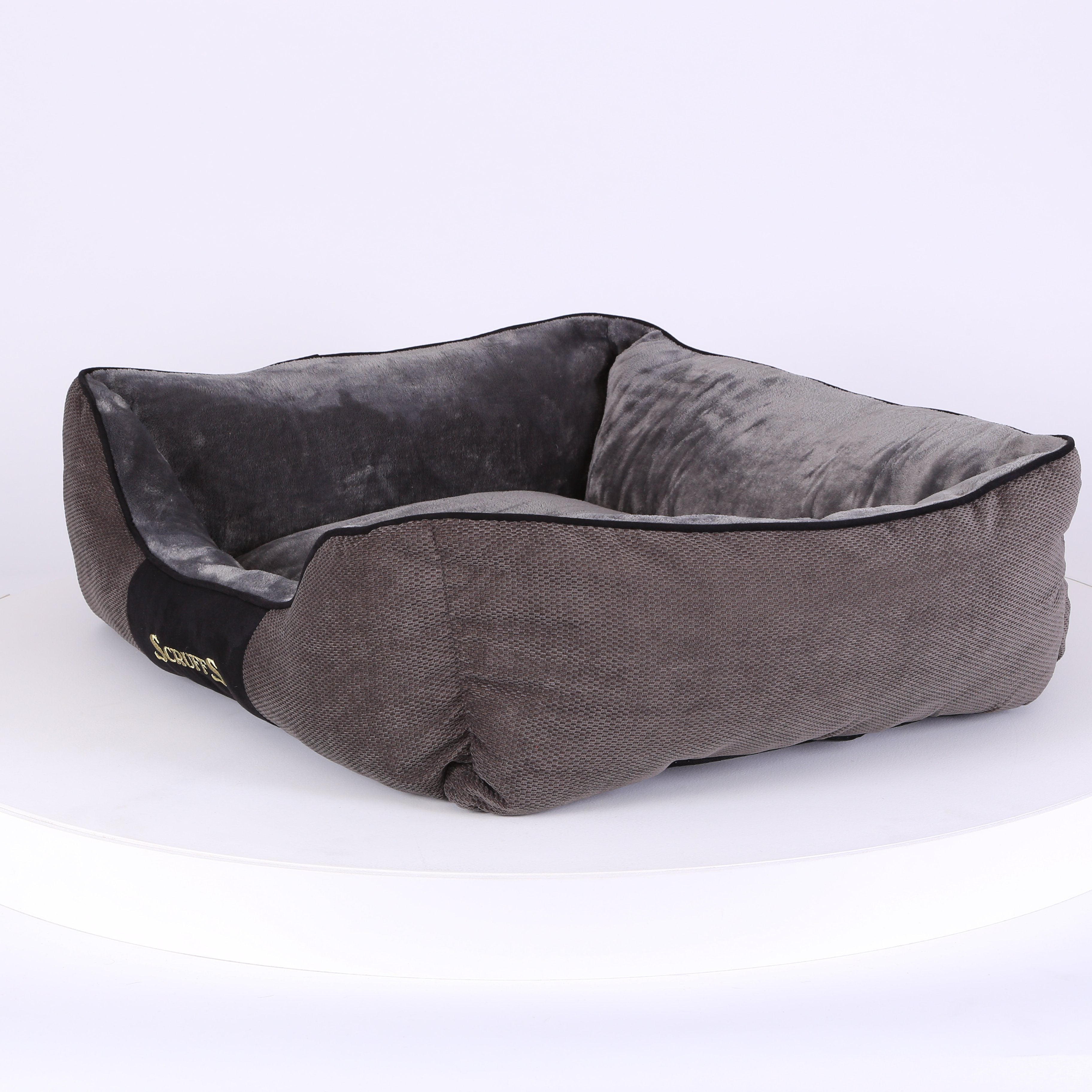 Chester Box Dog Bed - Graphite Grey Dog Bed Scruffs® 