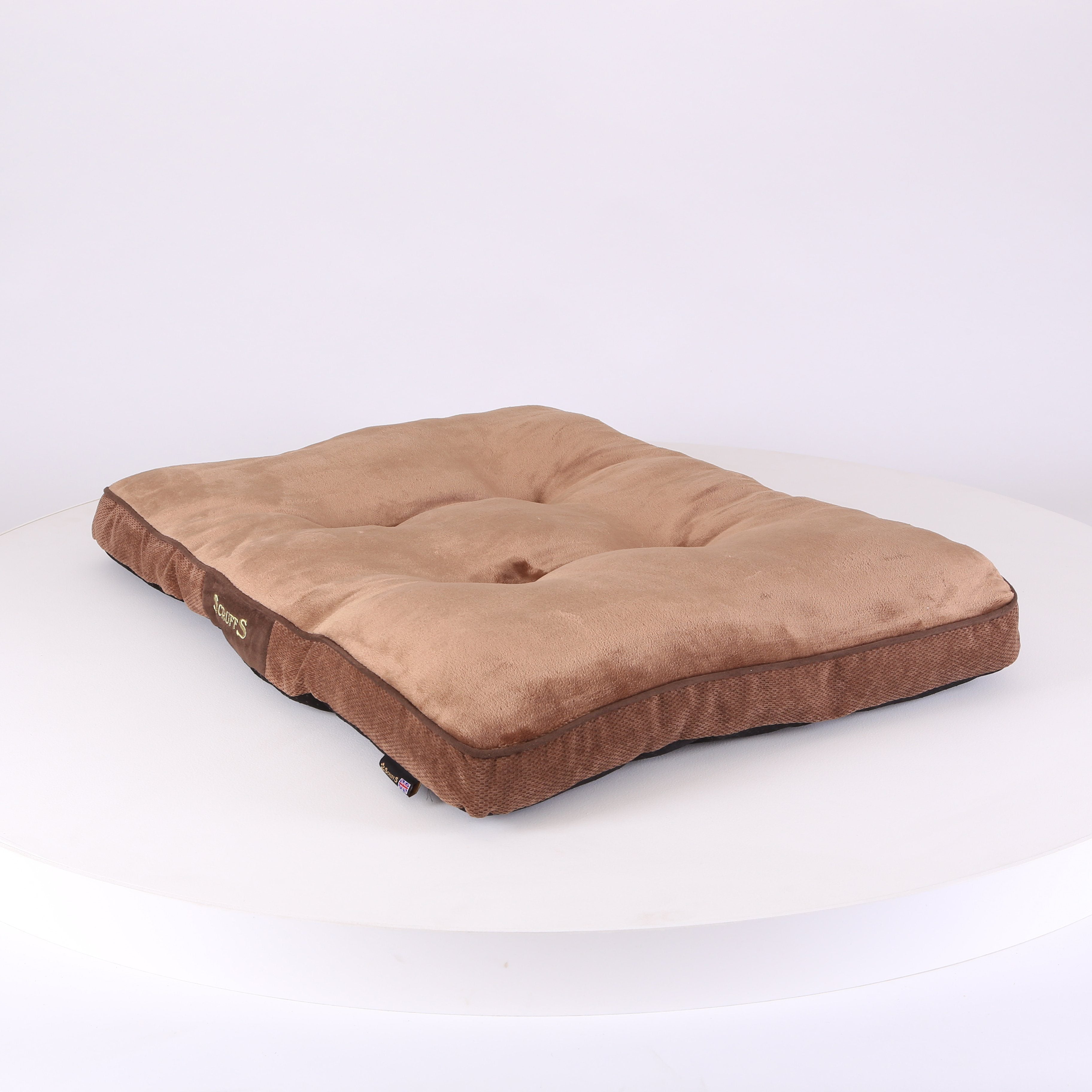 Chester Mattress - Chocolate Brown Dog Bed Scruffs® 