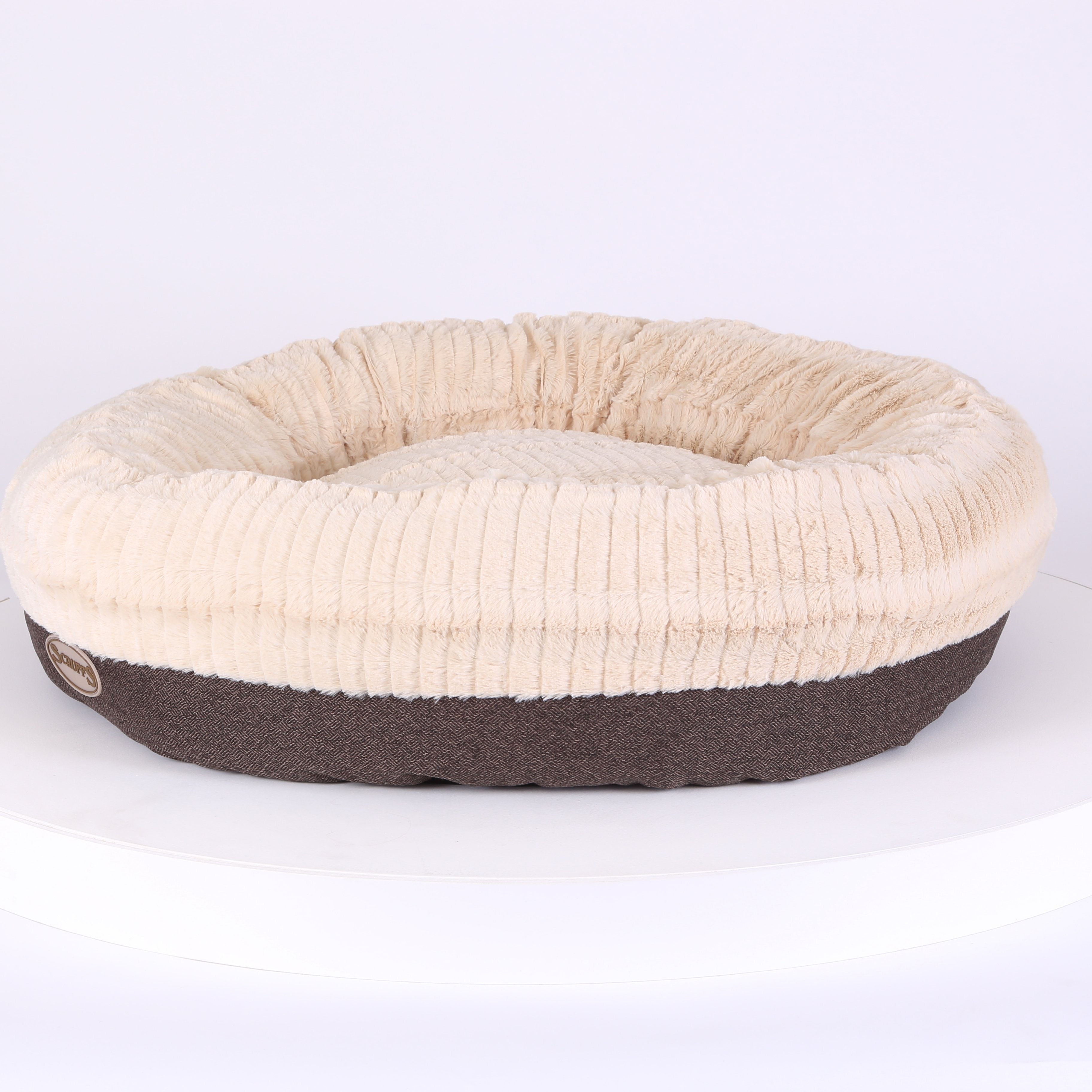 Ellen Donut Bed - Grey Dog Bed Scruffs® 