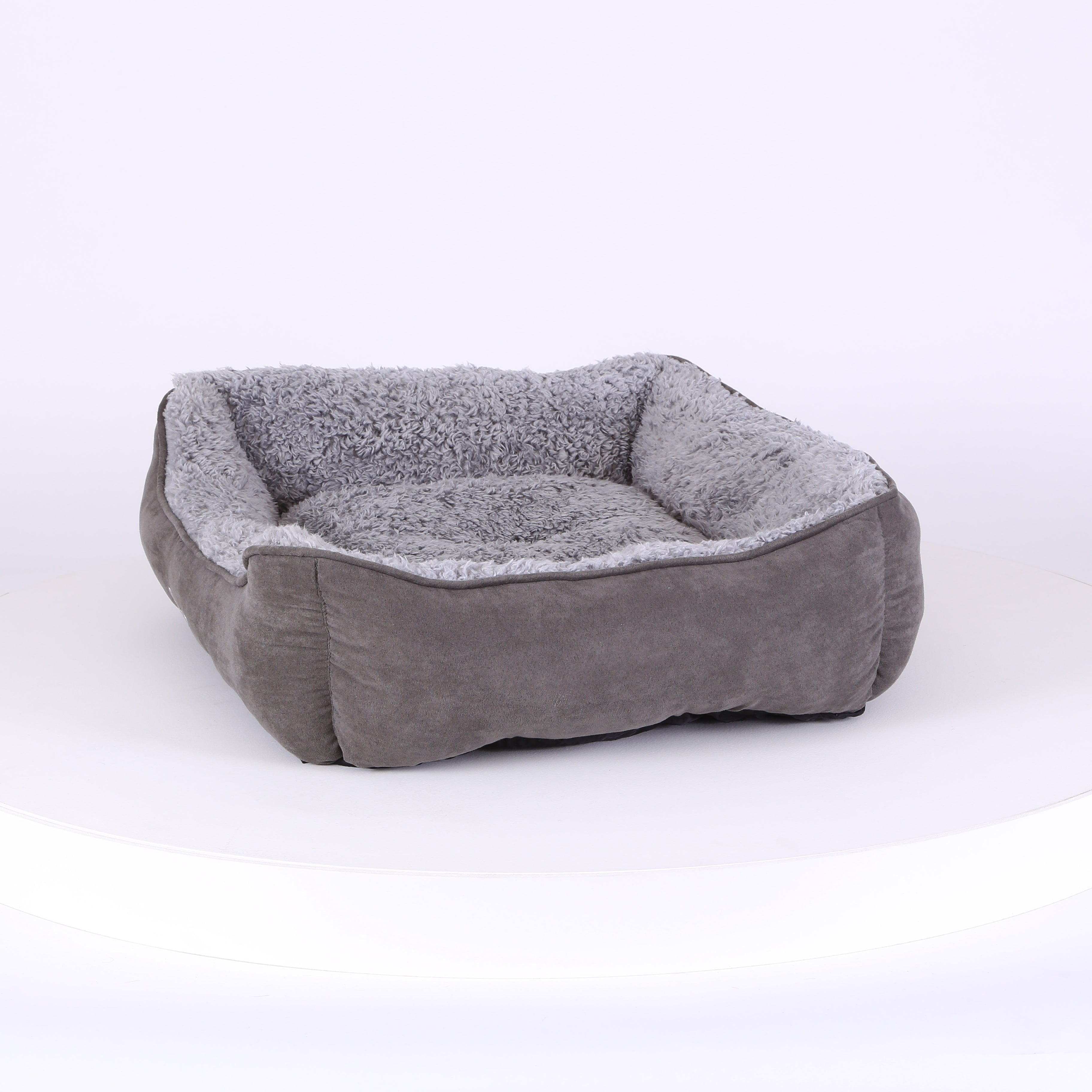 Cosy Soft-Walled Dog Bed - Grey Dog Bed Scruffs® 