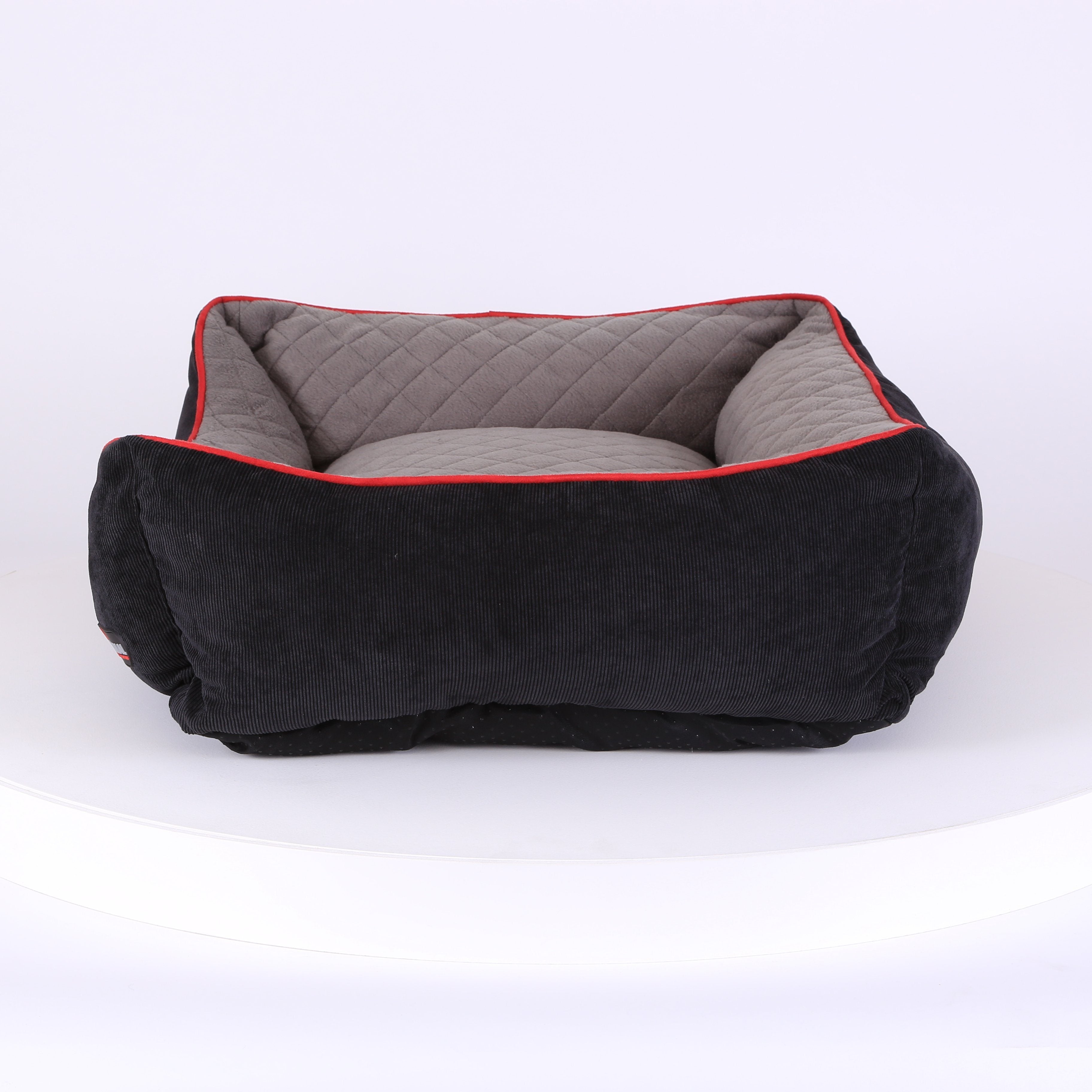 Thermal Box Bed - Black & Grey Dog Bed Scruffs® 