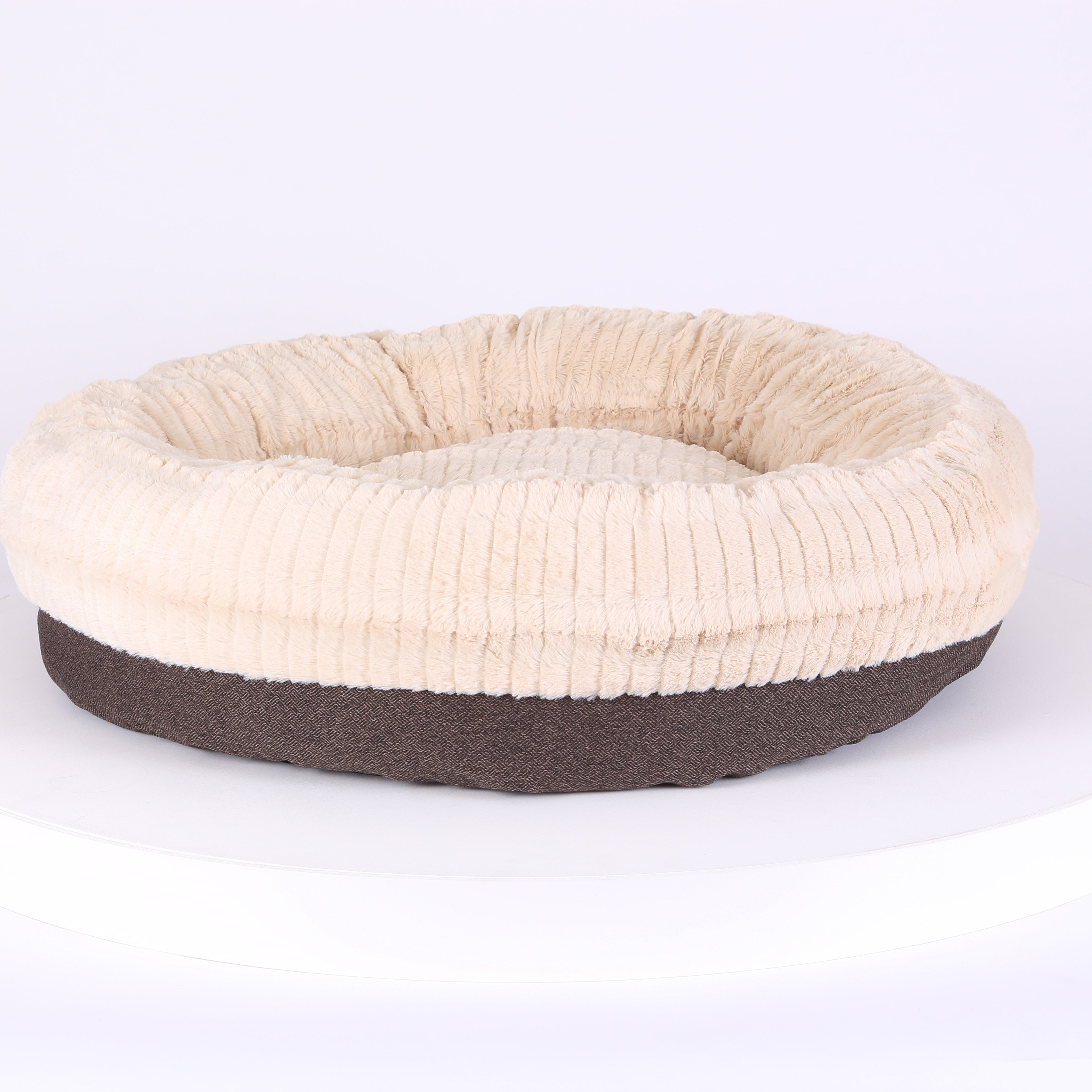 Ellen Donut Bed - Grey Dog Bed Scruffs® 
