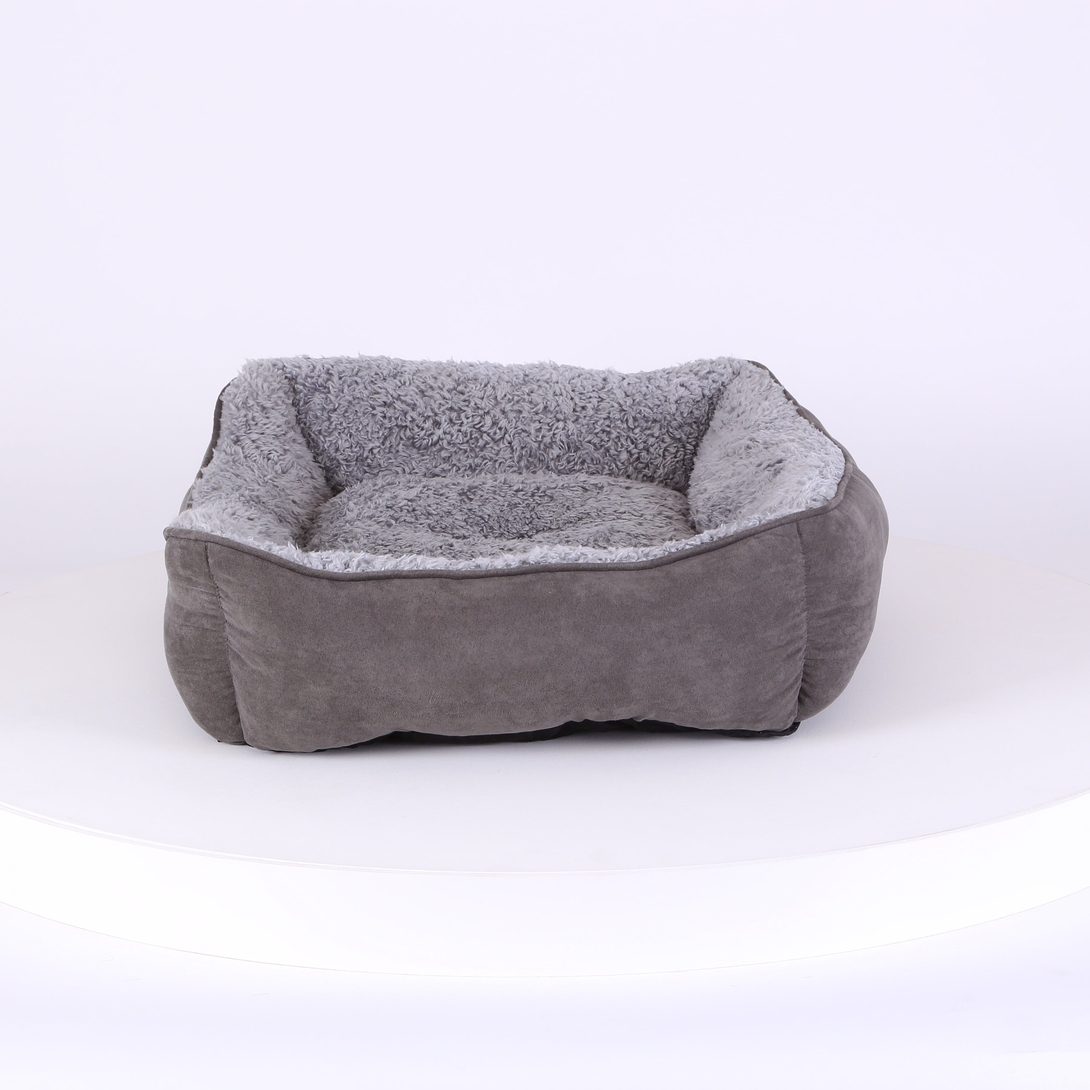 Cosy Soft-Walled Dog Bed - Grey Dog Bed Scruffs® 