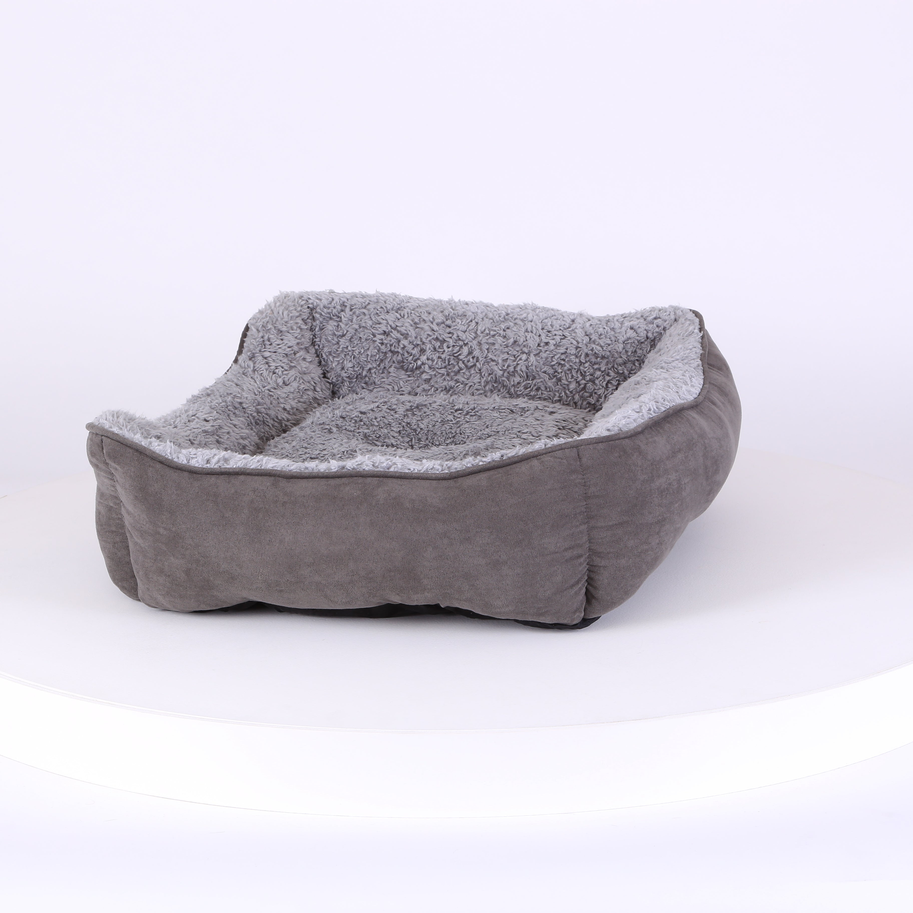 Cosy Soft-Walled Dog Bed - Grey Dog Bed Scruffs® 