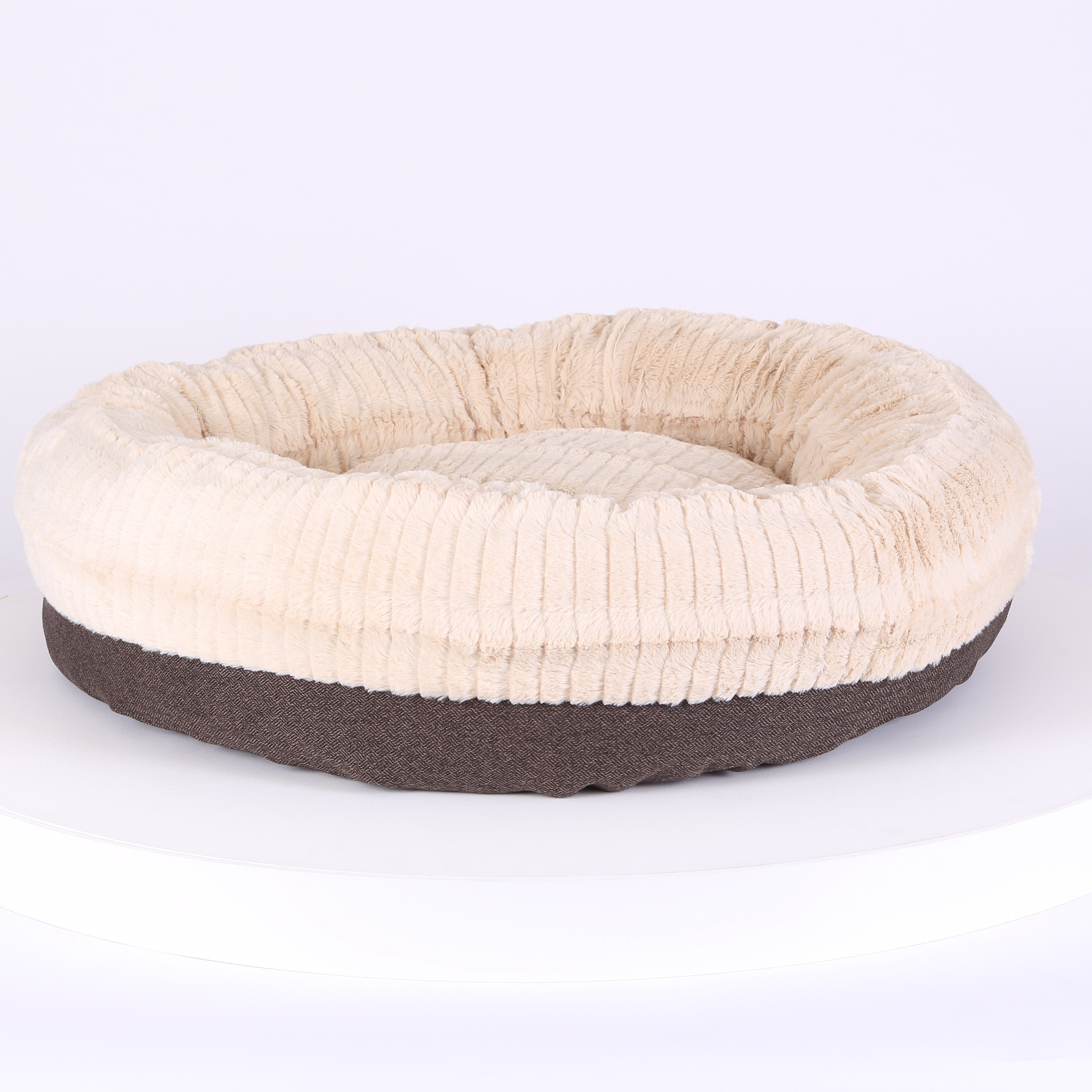 Ellen Donut Bed - Grey Dog Bed Scruffs® 