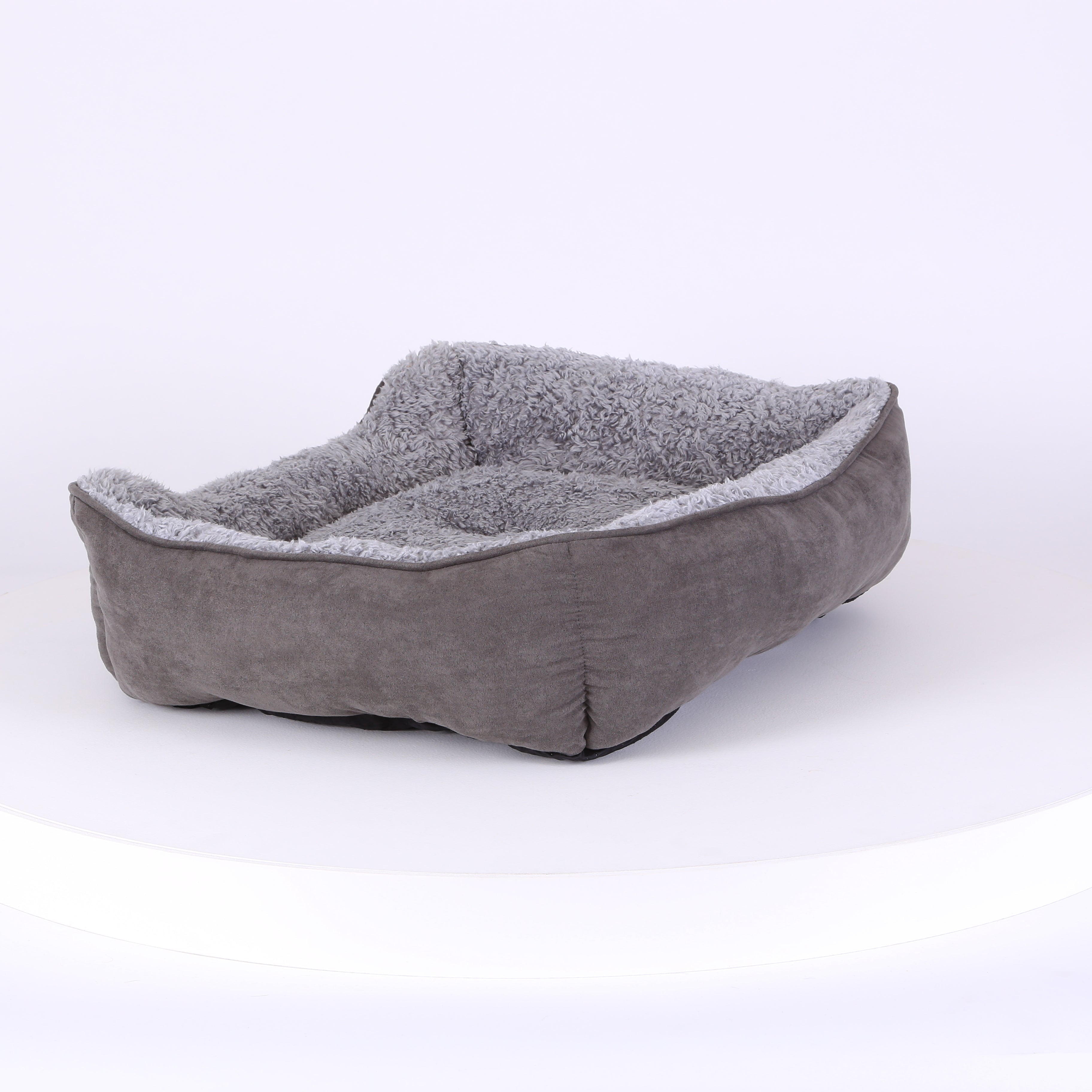Cosy Soft-Walled Dog Bed - Grey Dog Bed Scruffs® 