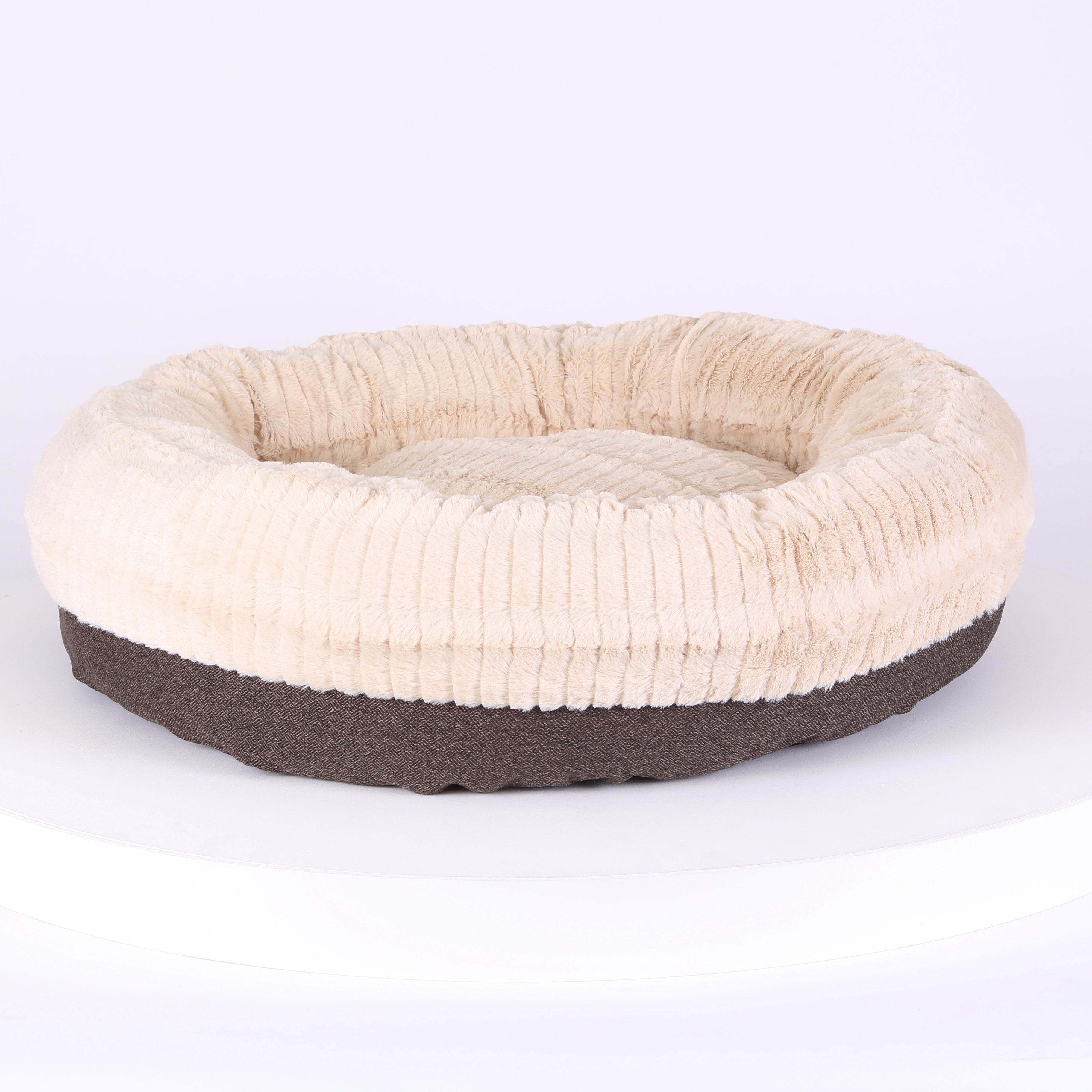 Ellen Donut Bed - Grey Dog Bed Scruffs® 