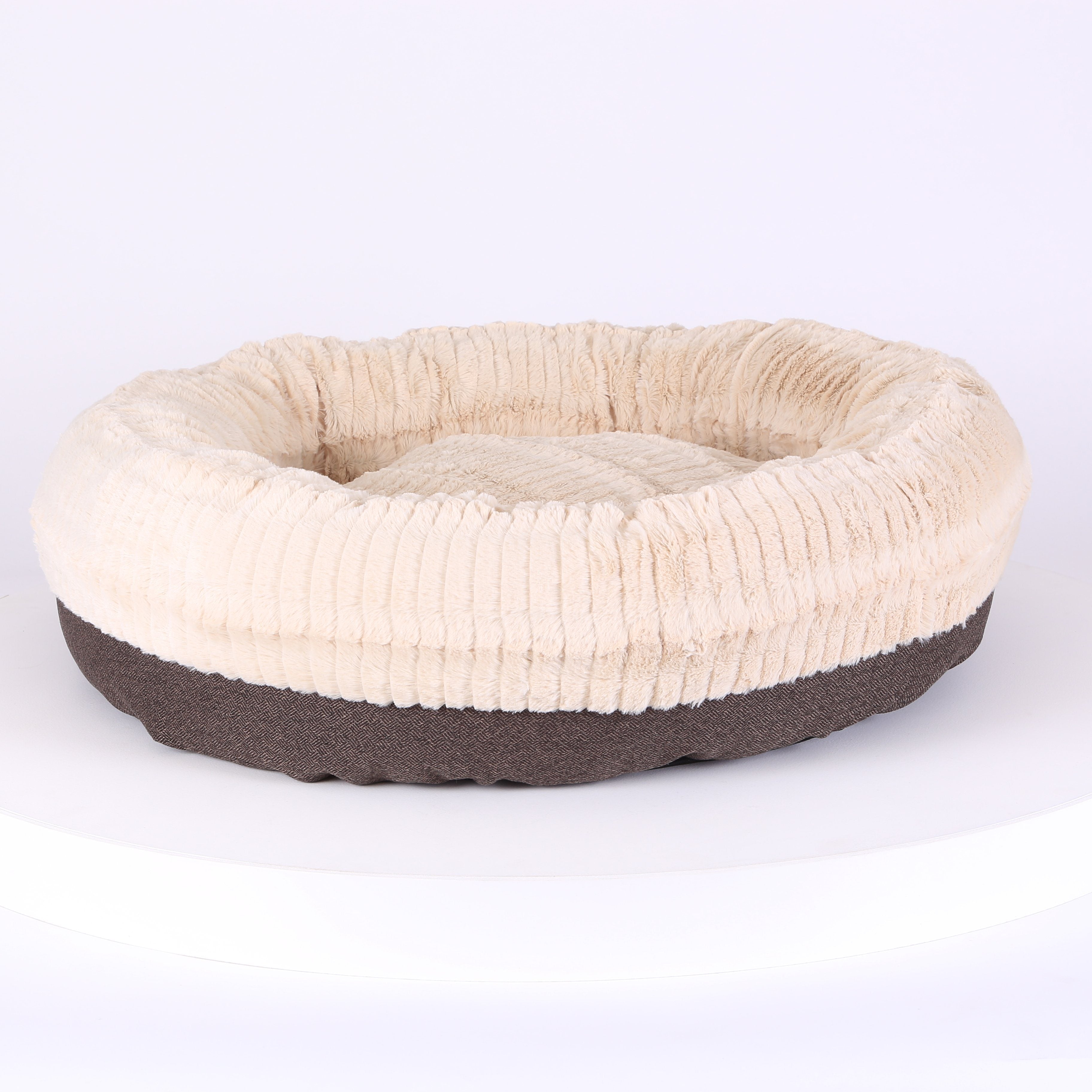 Ellen Donut Bed - Grey Dog Bed Scruffs® 