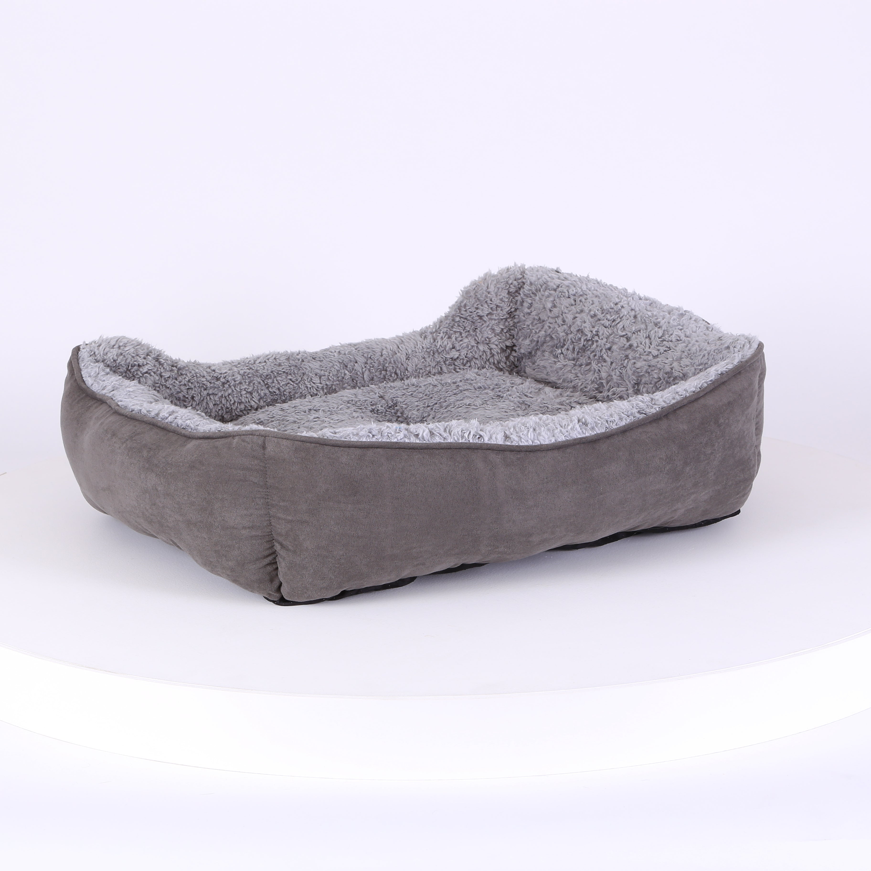 Cosy Soft-Walled Dog Bed - Grey Dog Bed Scruffs® 