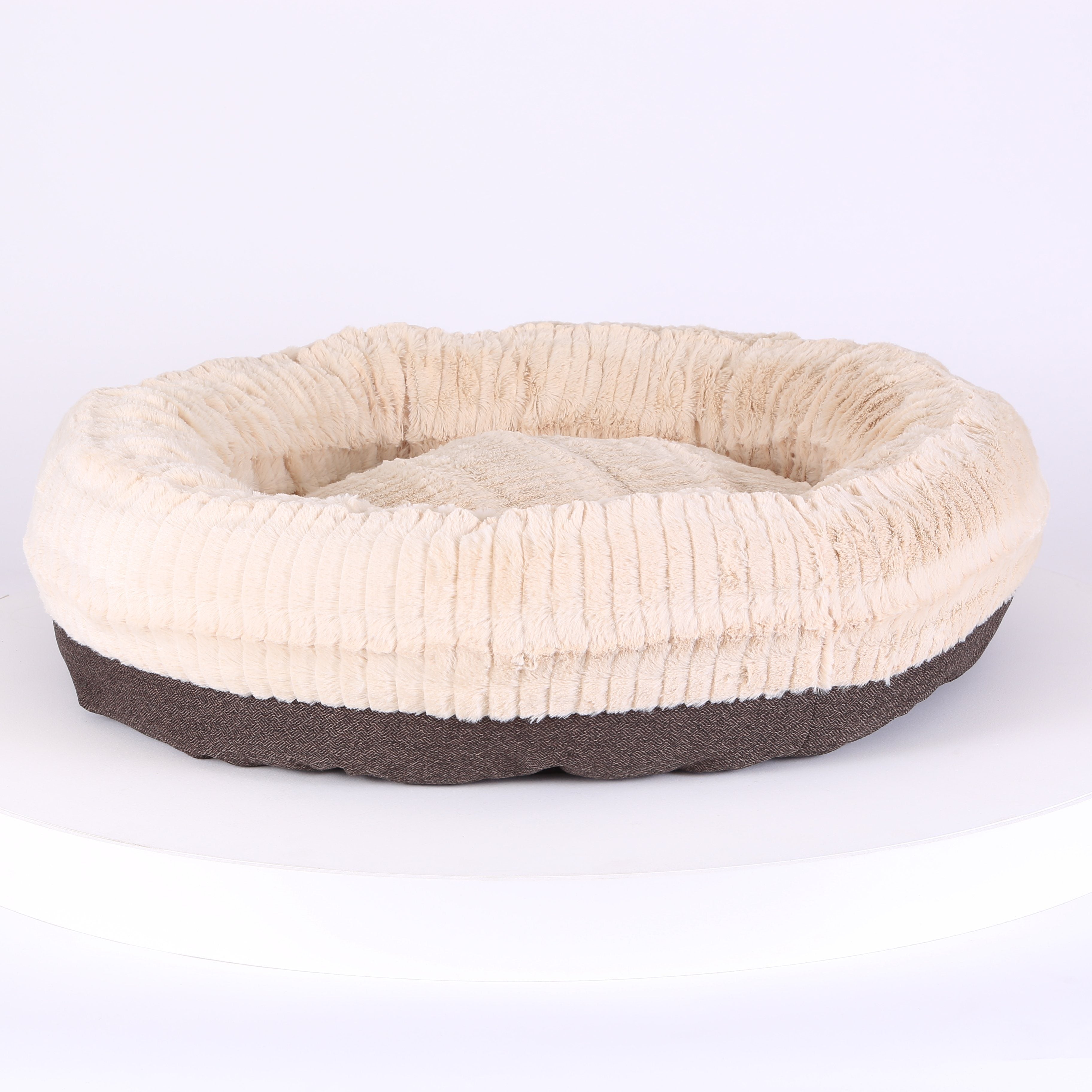 Ellen Donut Bed - Grey Dog Bed Scruffs® 