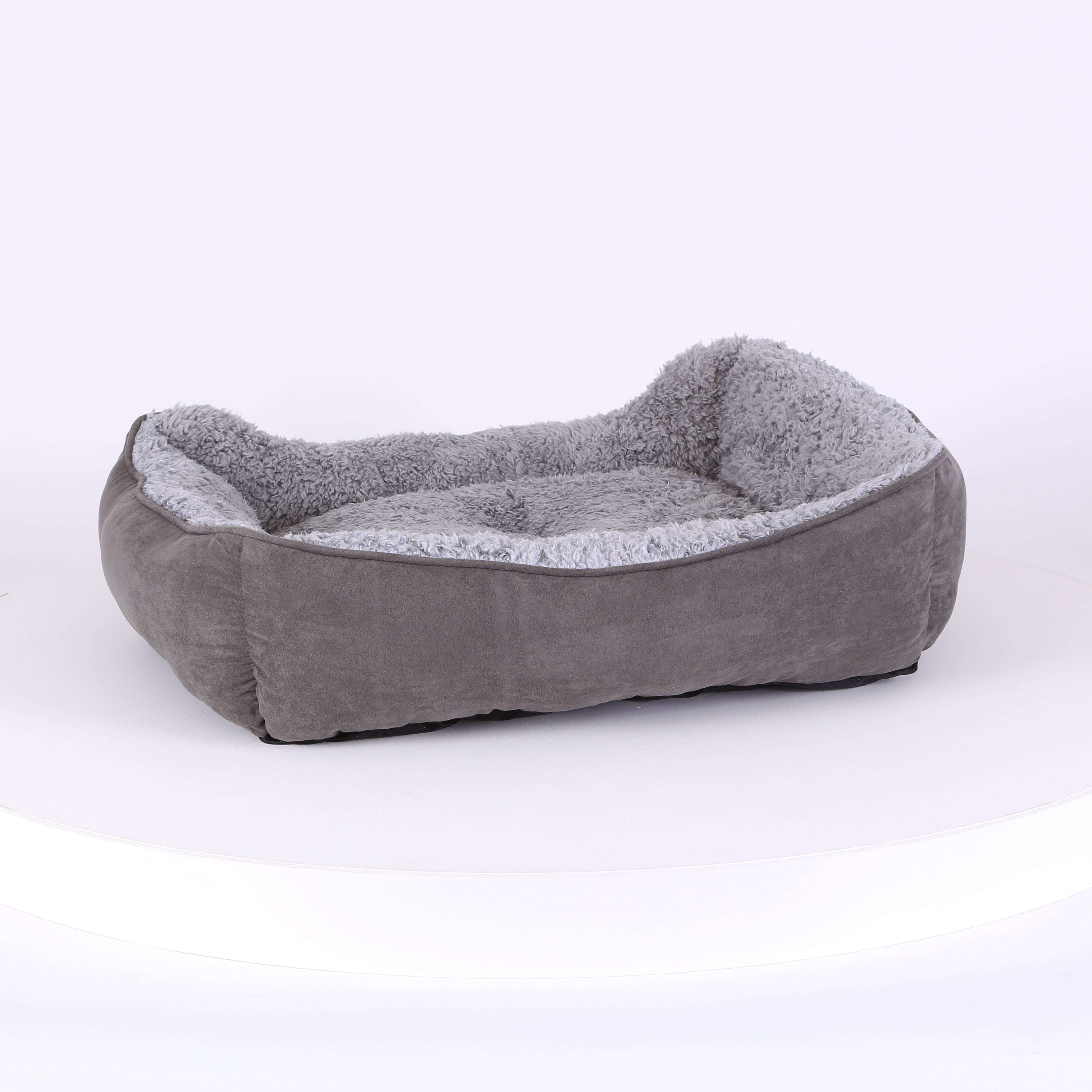 Cosy Soft-Walled Dog Bed - Grey Dog Bed Scruffs® 
