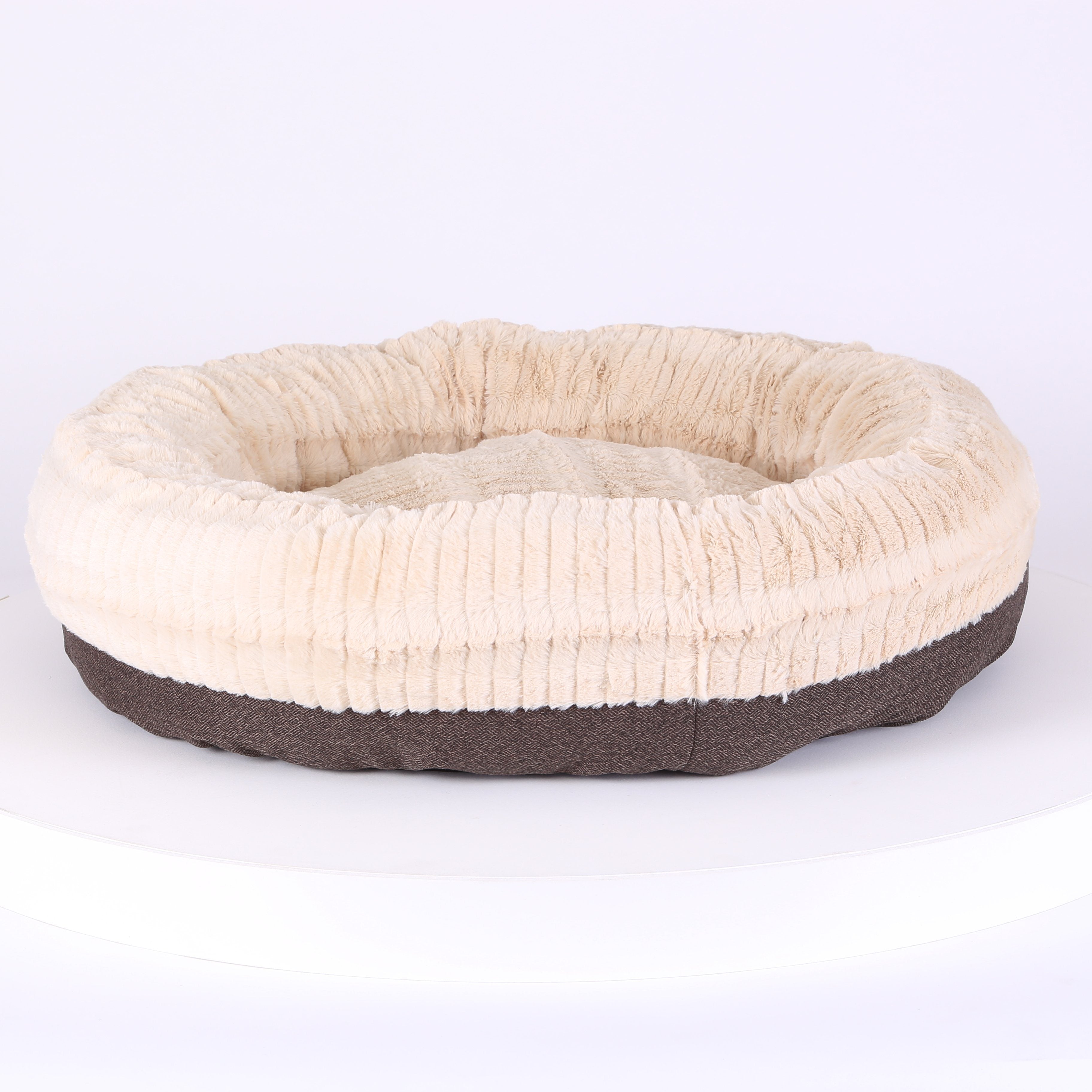Ellen Donut Bed - Grey Dog Bed Scruffs® 