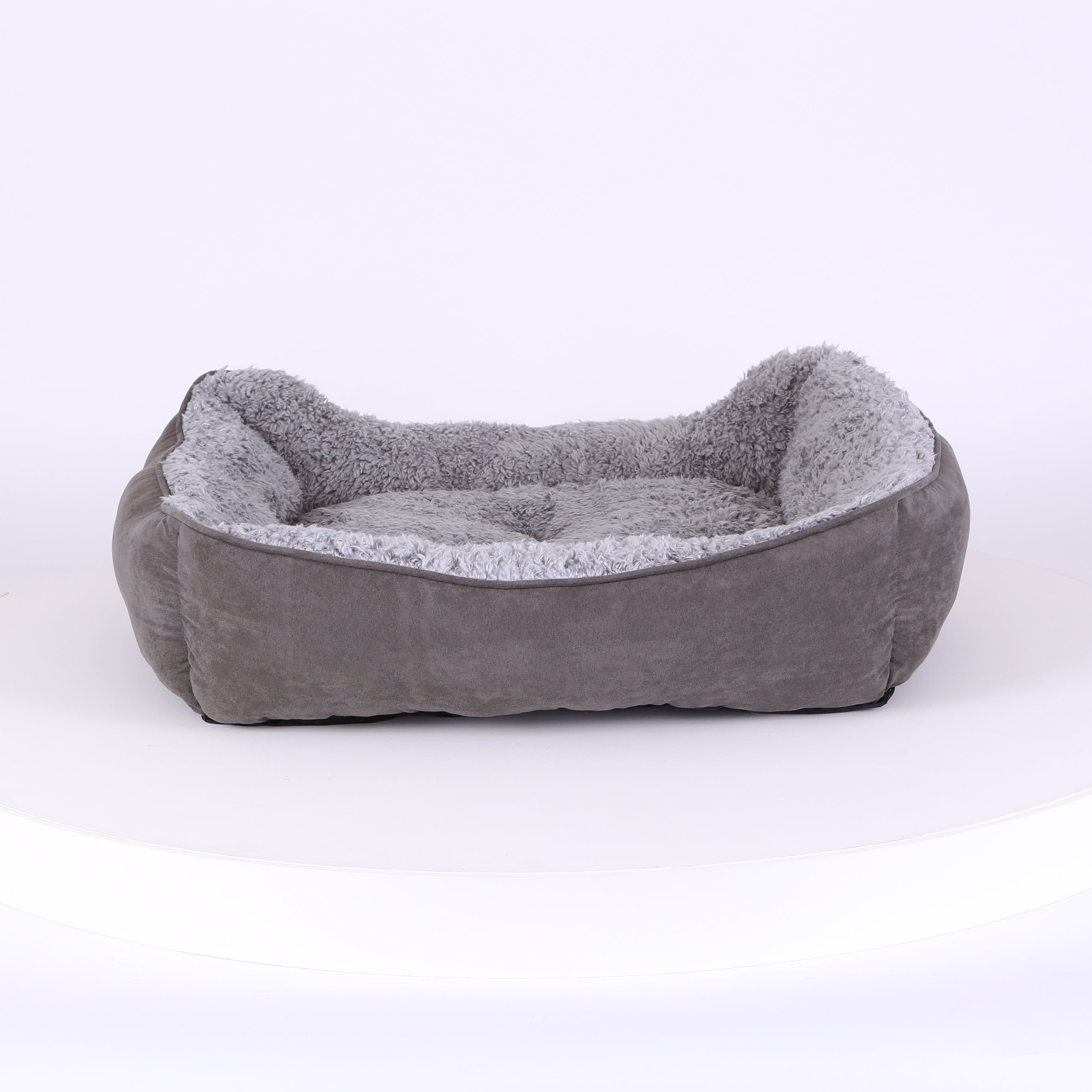 Cosy Soft-Walled Dog Bed - Grey Dog Bed Scruffs® 