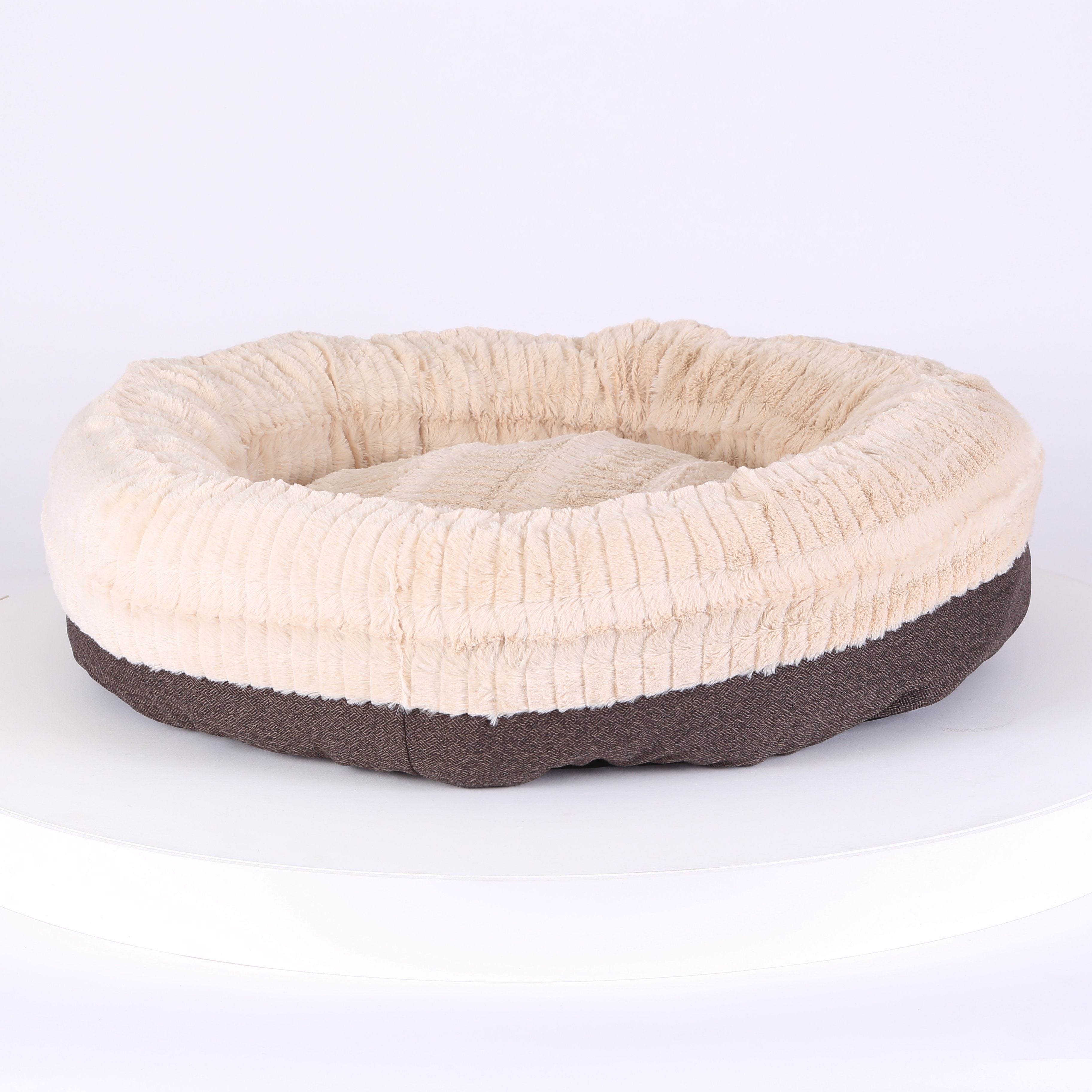 Ellen Donut Bed - Grey Dog Bed Scruffs® 