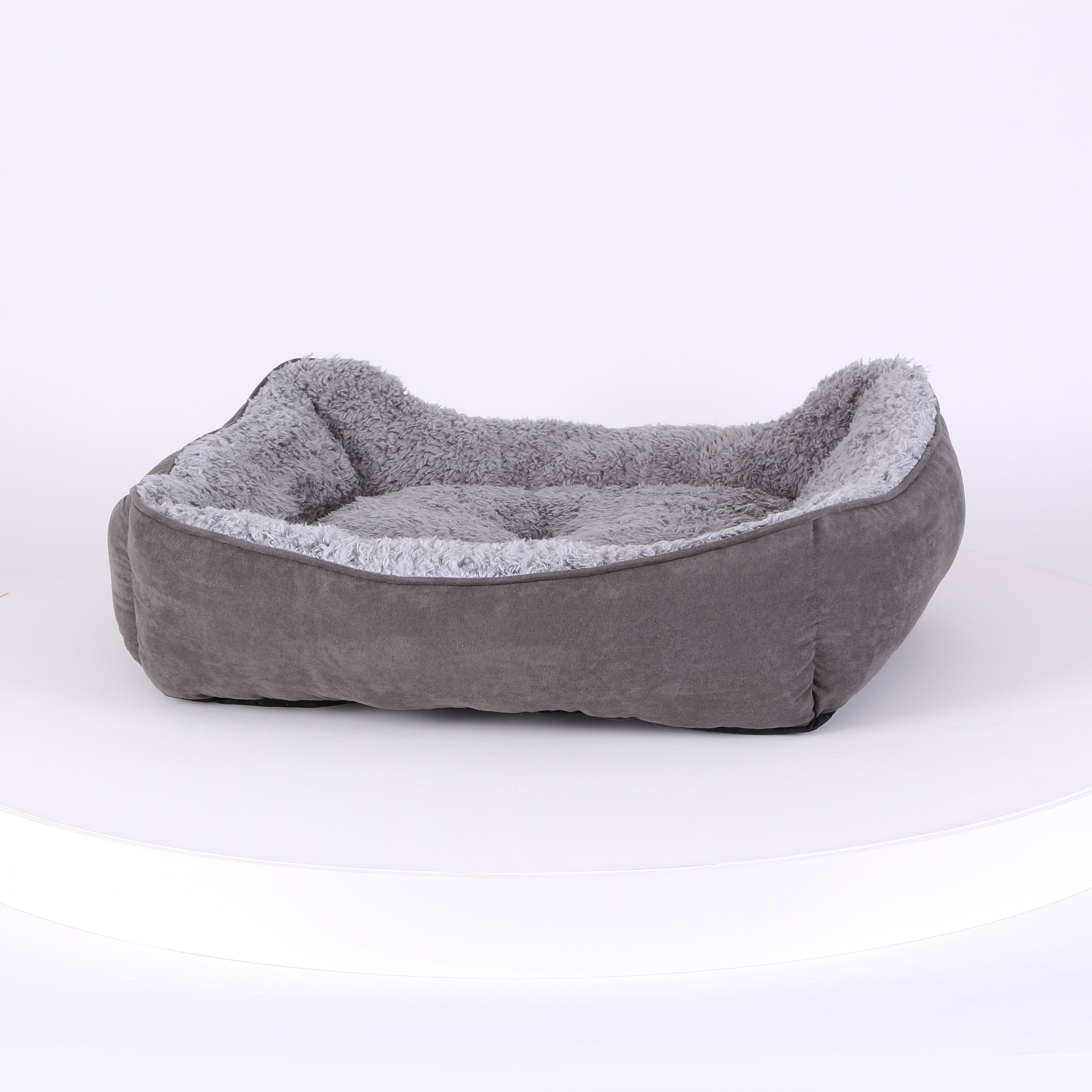 Cosy Soft-Walled Dog Bed - Grey Dog Bed Scruffs® 