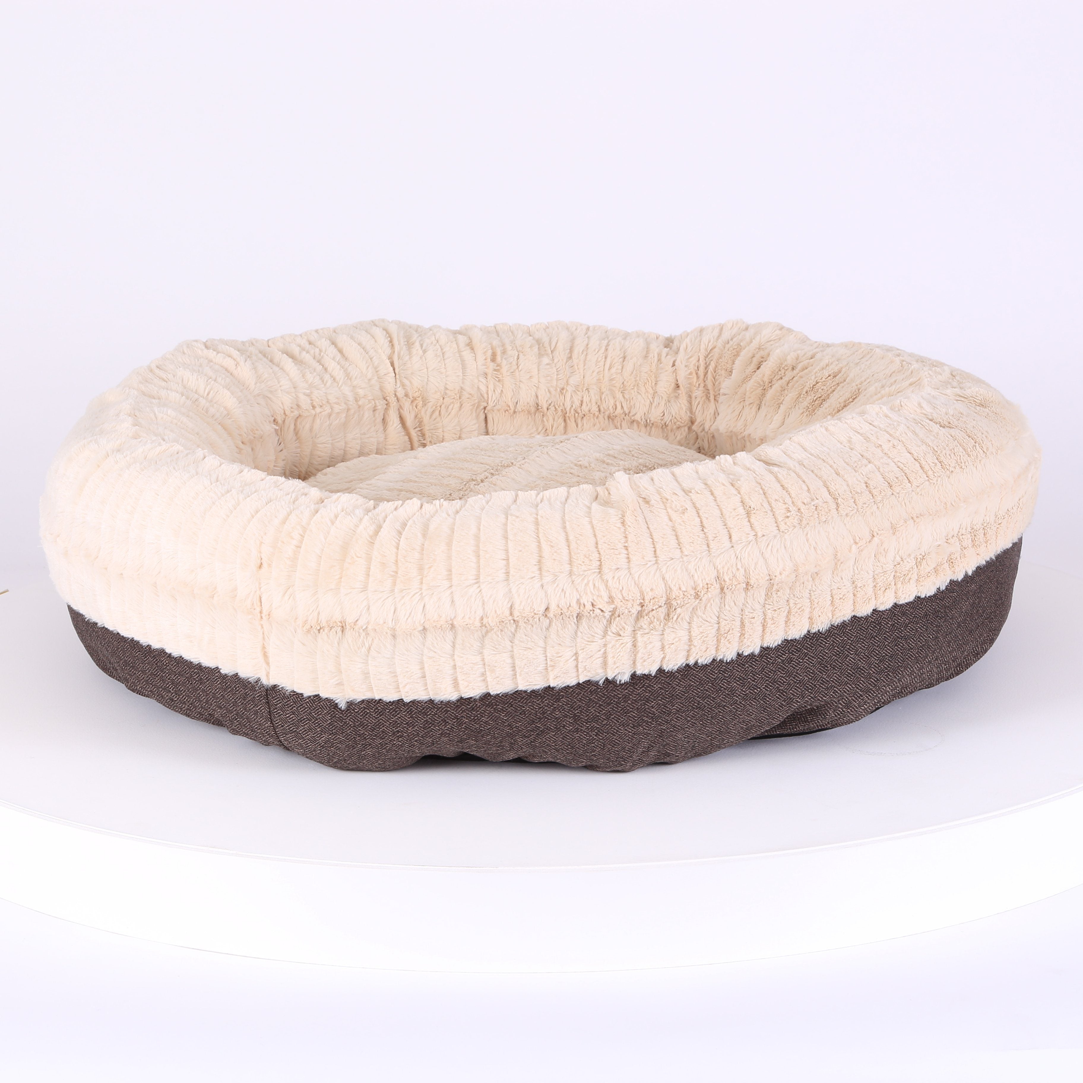 Ellen Donut Bed - Grey Dog Bed Scruffs® 