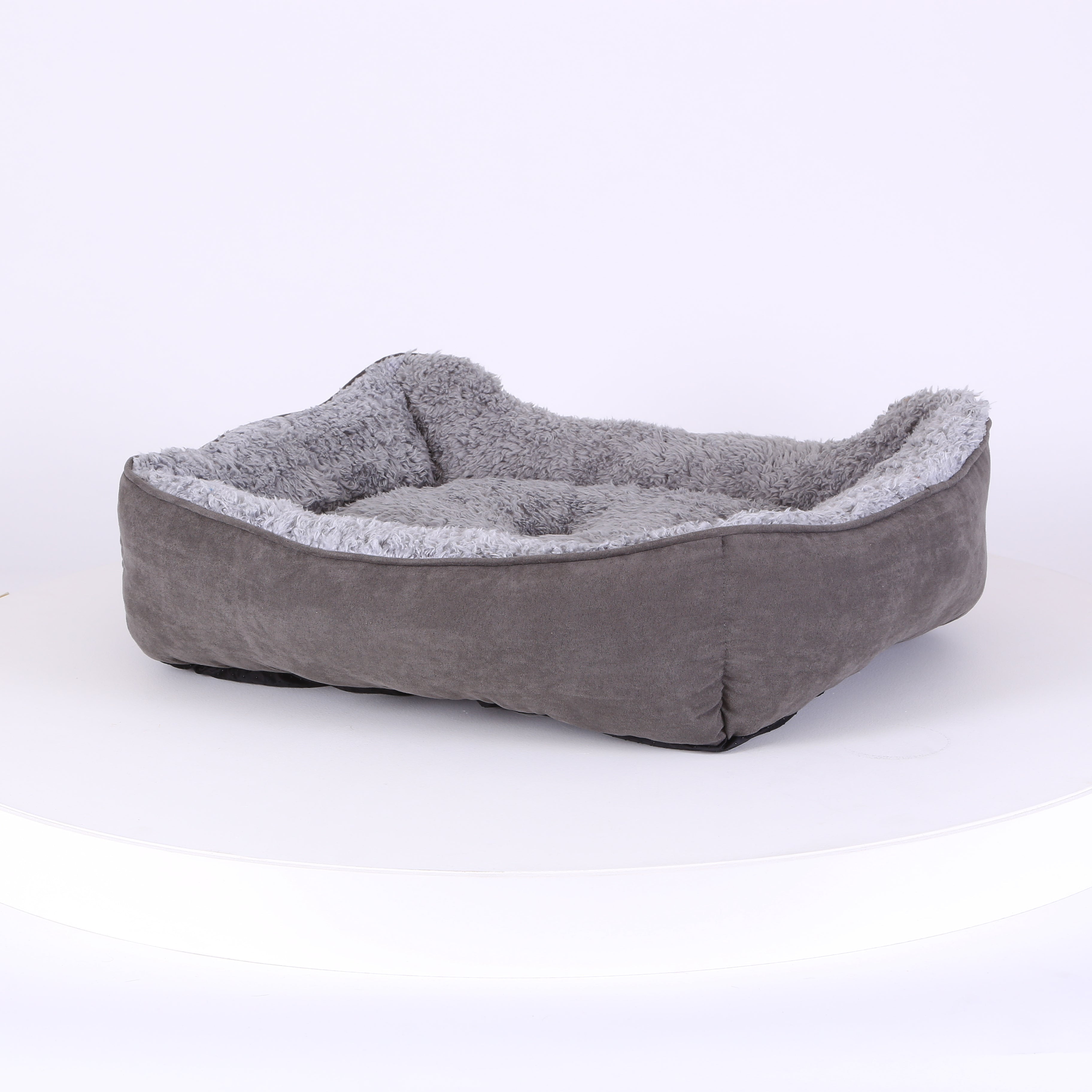 Cosy Soft-Walled Dog Bed - Grey Dog Bed Scruffs® 