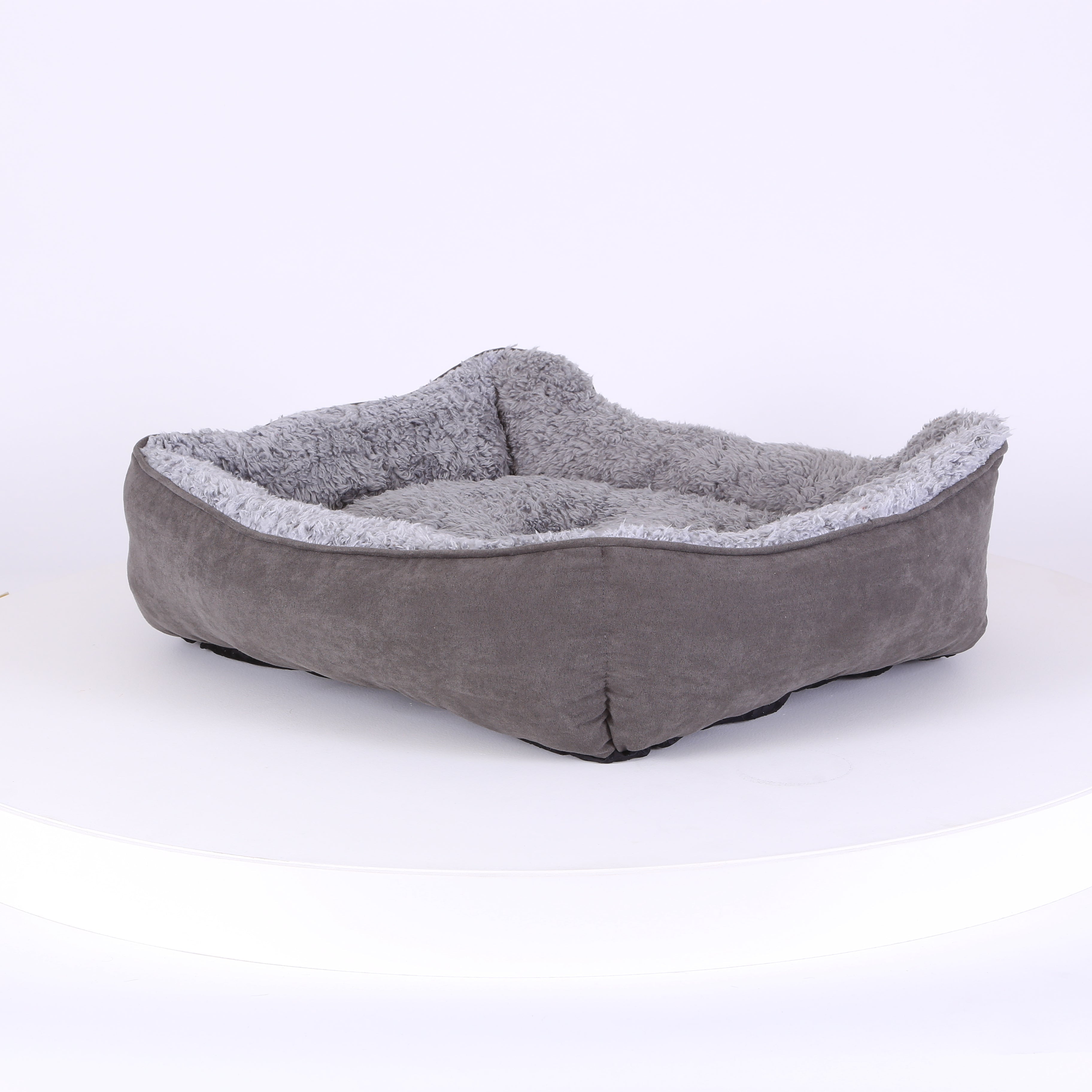 Cosy Soft-Walled Dog Bed - Grey Dog Bed Scruffs® 
