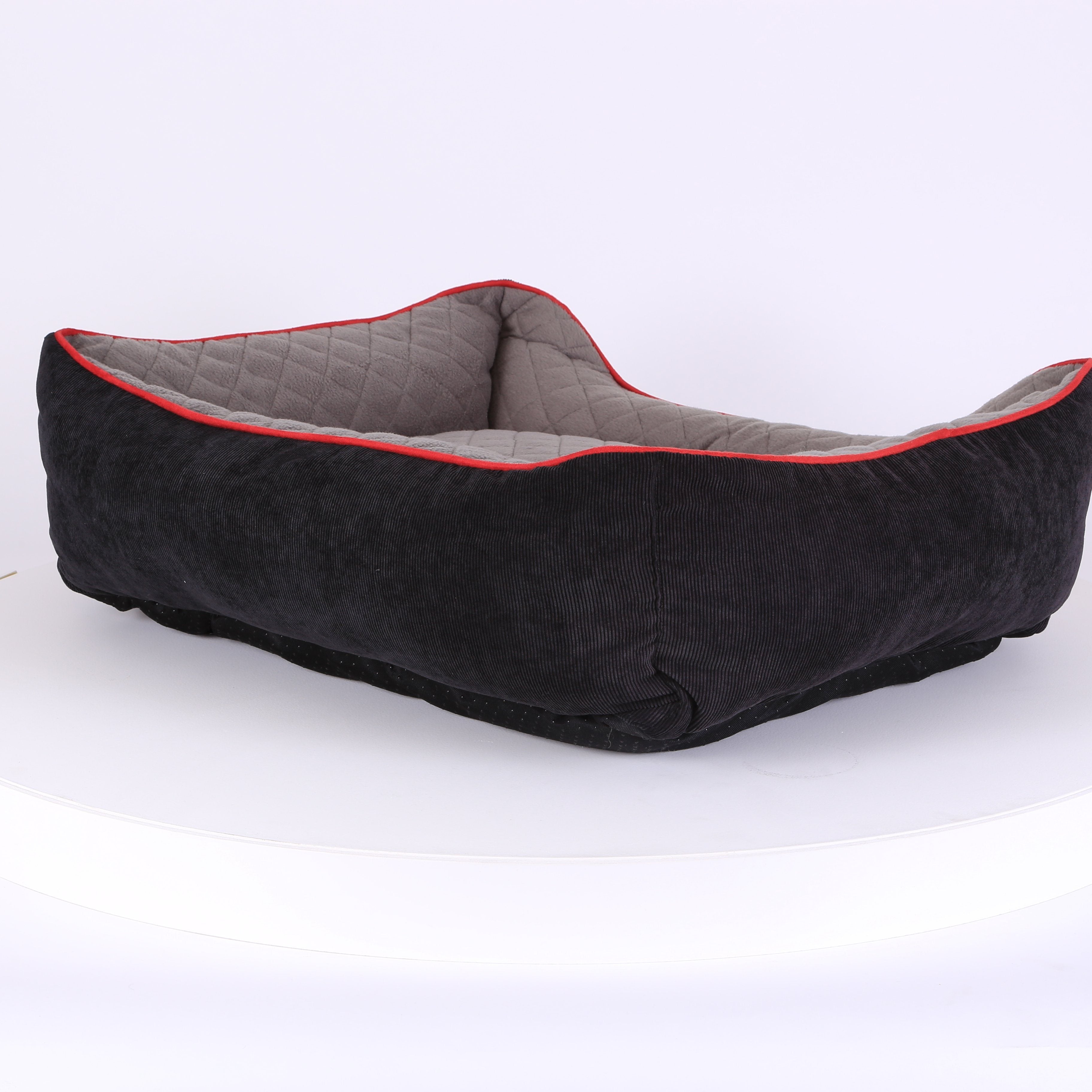Thermal Box Bed - Black & Grey Dog Bed Scruffs® 