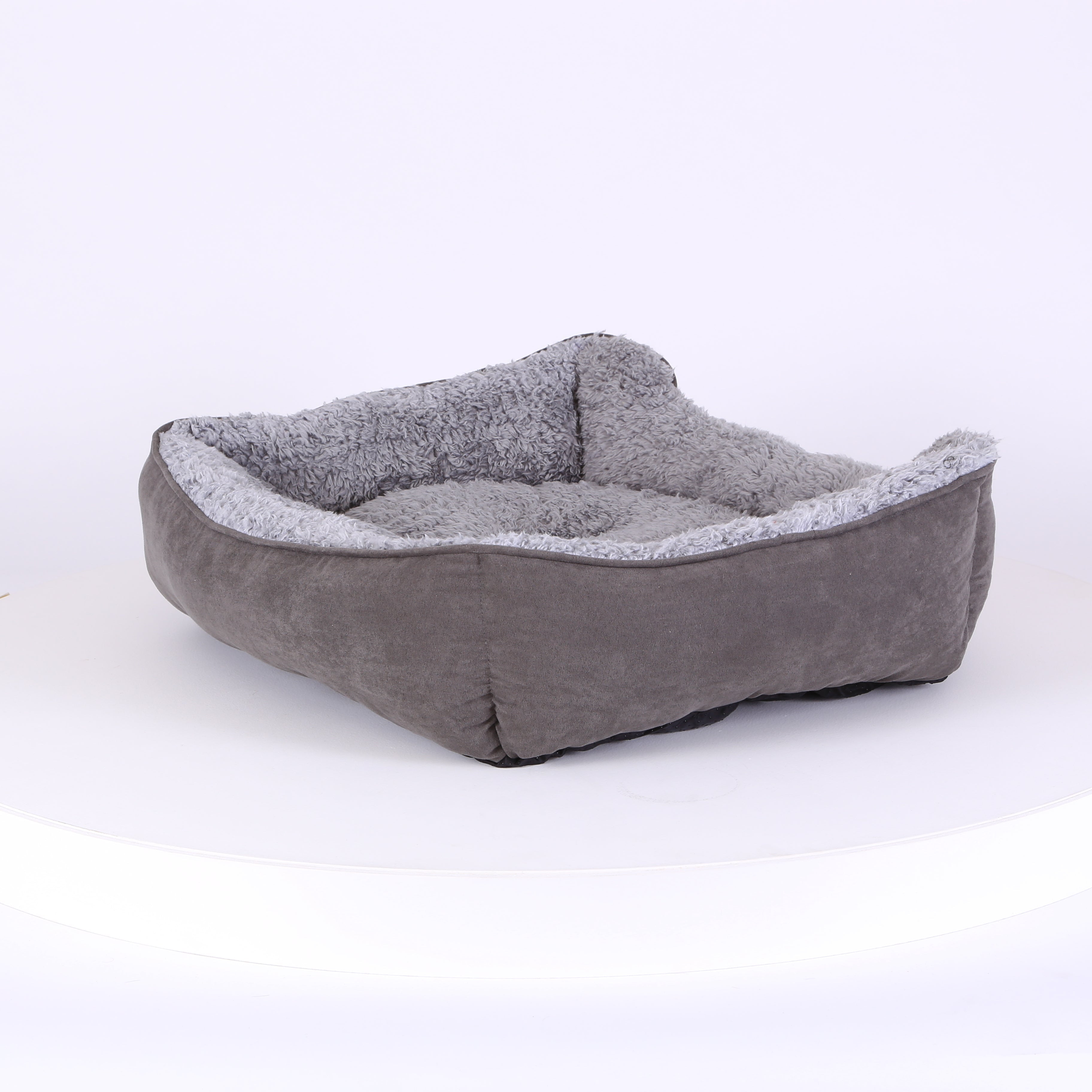 Cosy Soft-Walled Dog Bed - Grey Dog Bed Scruffs® 