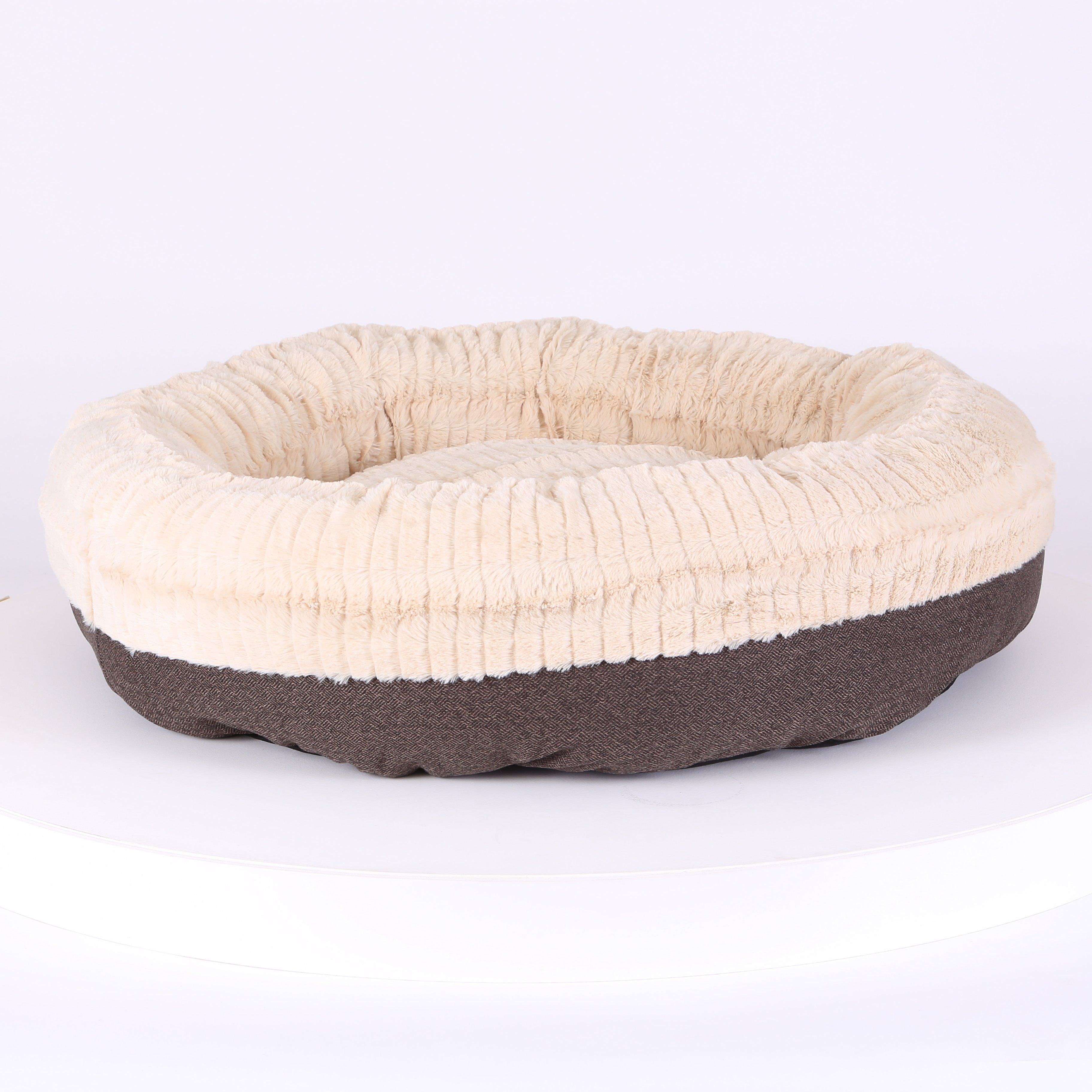 Ellen Donut Bed - Grey Dog Bed Scruffs® 