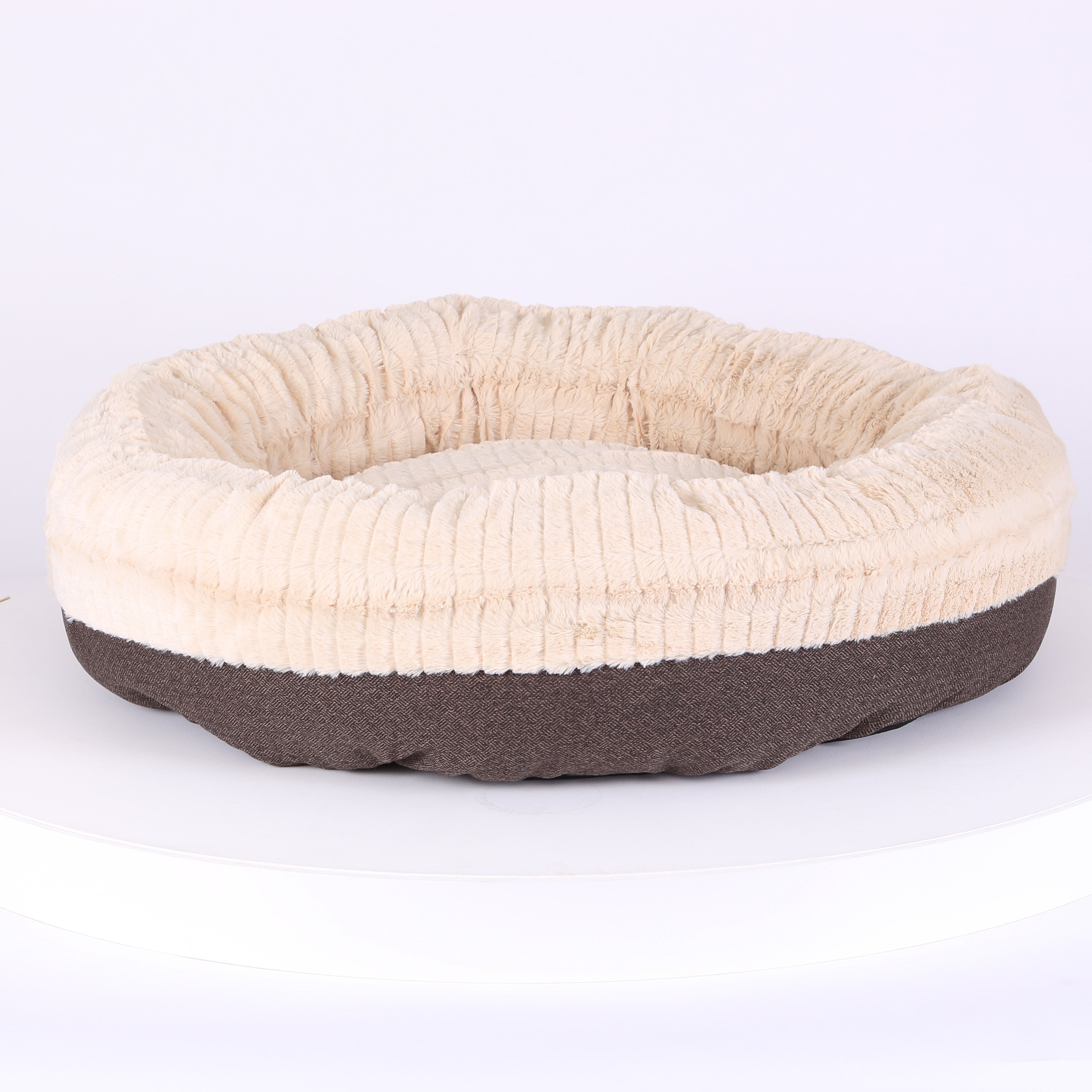 Ellen Donut Bed - Grey Dog Bed Scruffs® 