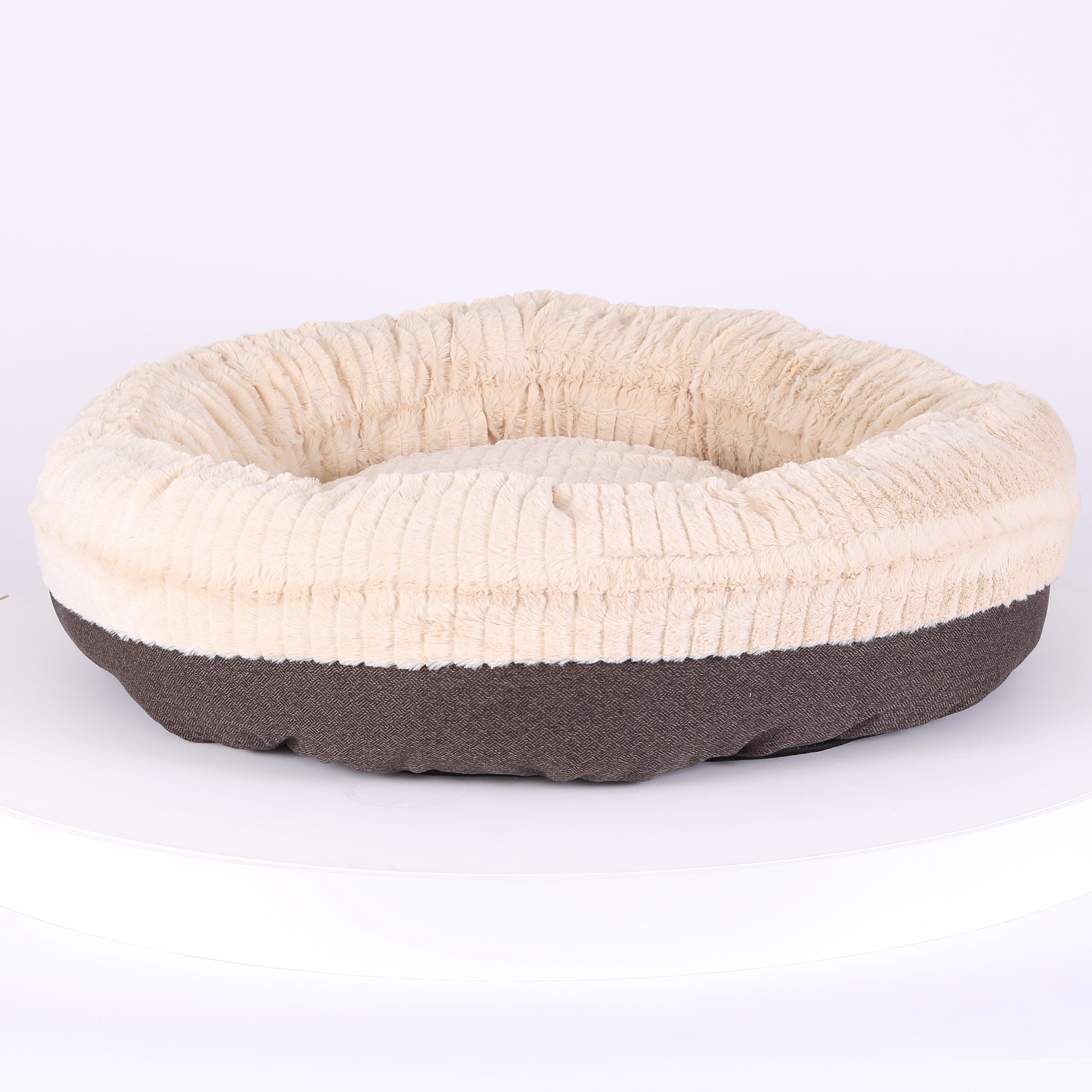 Ellen Donut Bed - Grey Dog Bed Scruffs® 