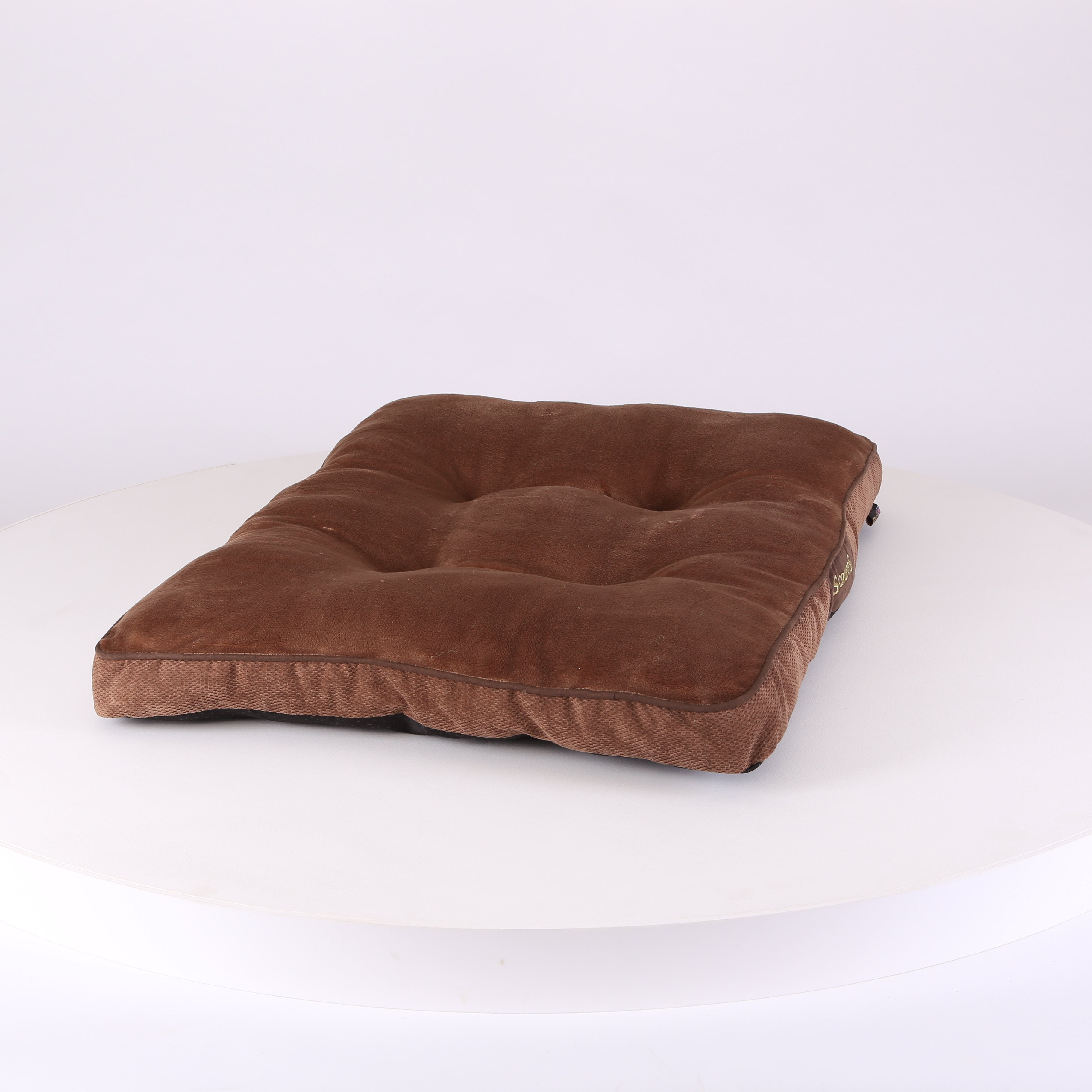 Chester Mattress - Chocolate Brown Dog Bed Scruffs® 