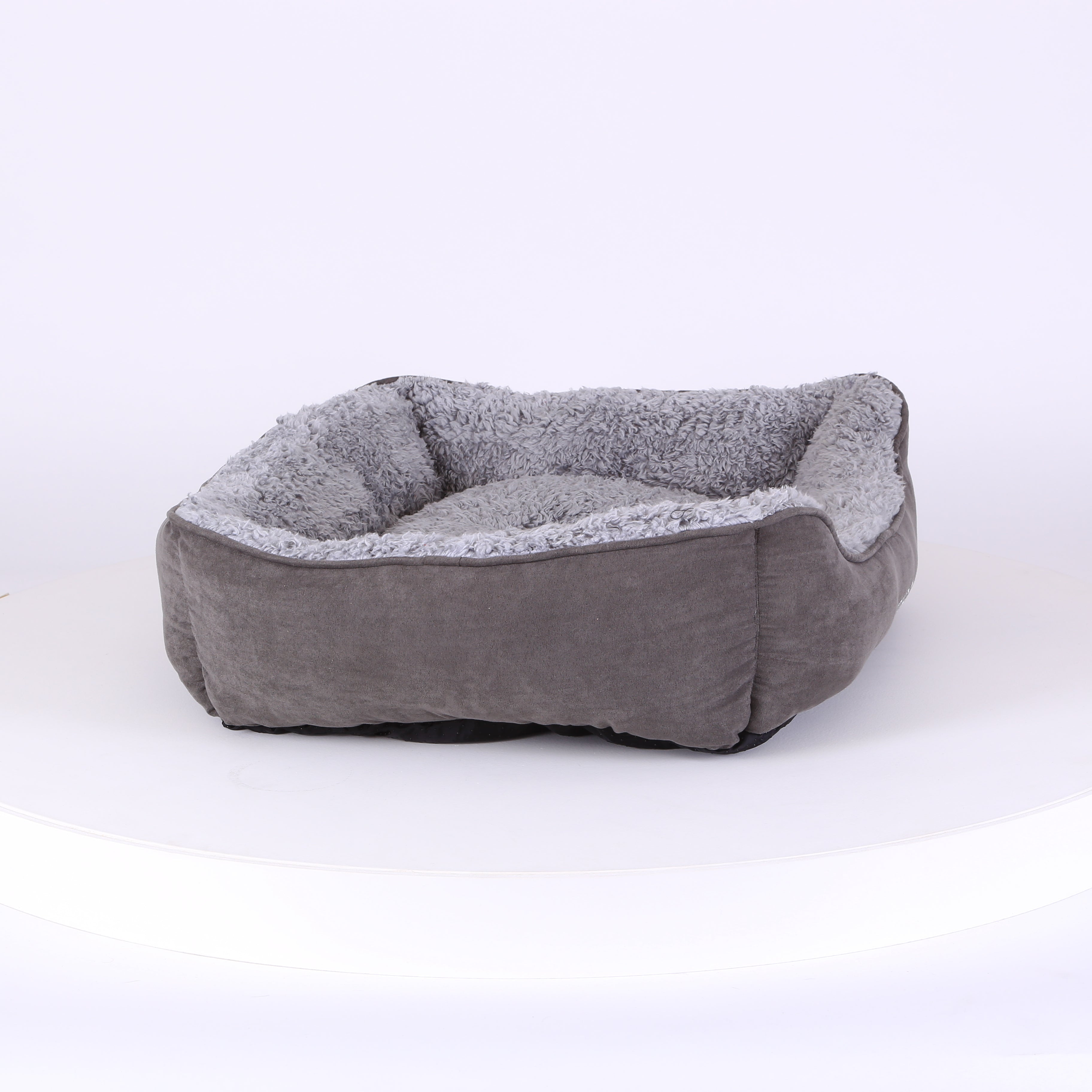 Cosy Soft-Walled Dog Bed - Grey Dog Bed Scruffs® 