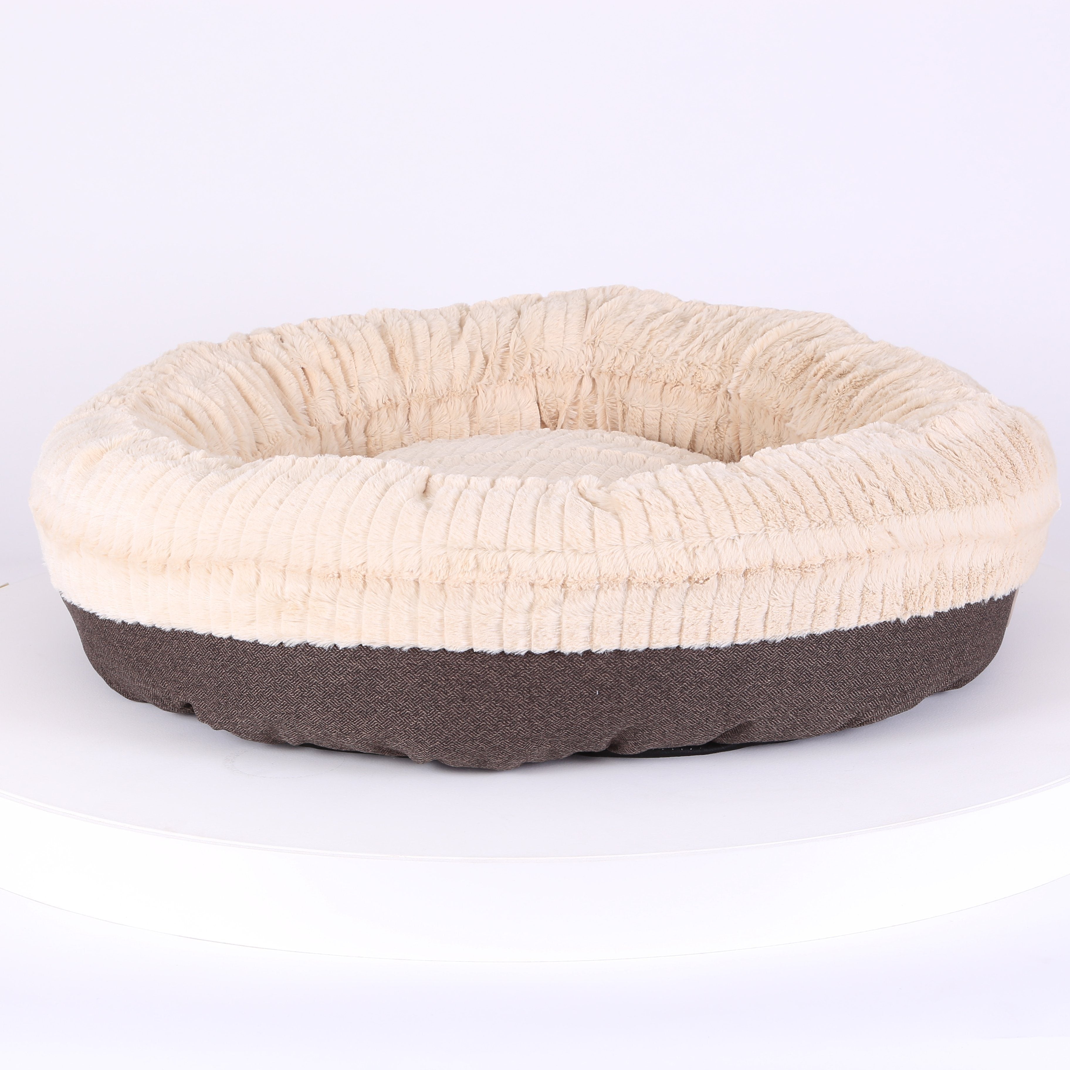 Ellen Donut Bed - Grey Dog Bed Scruffs® 