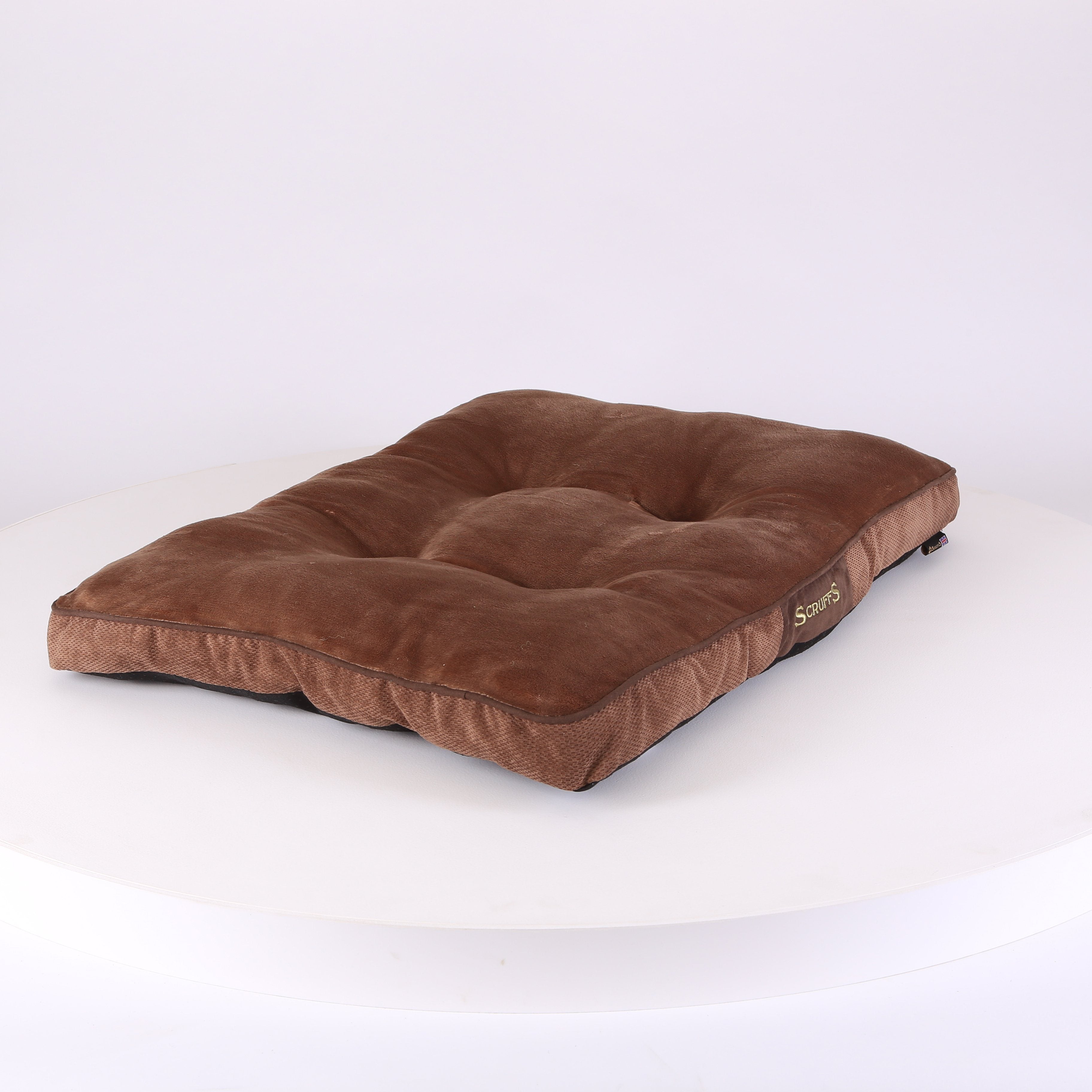Chester Mattress - Chocolate Brown Dog Bed Scruffs® 