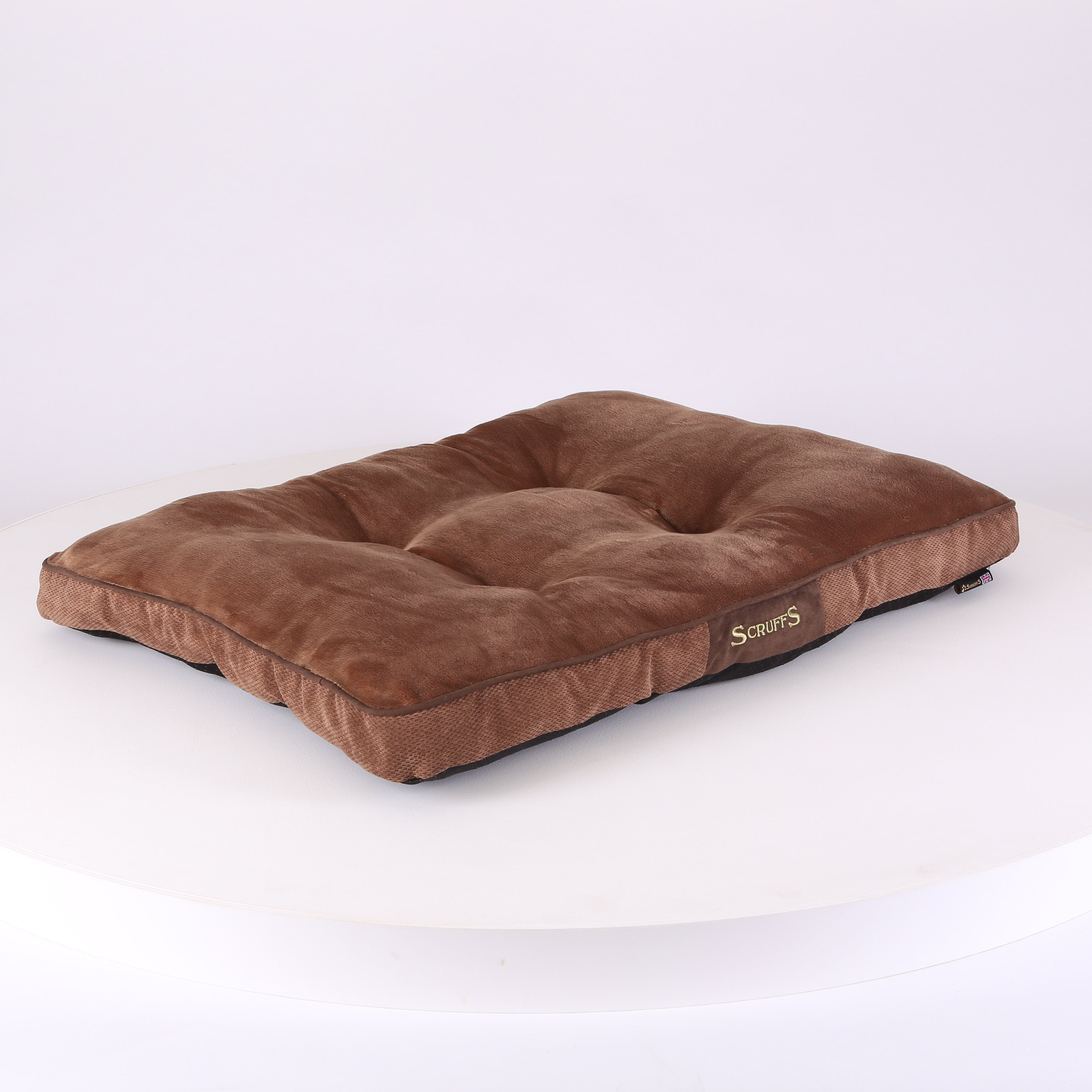 Chester Mattress - Chocolate Brown Dog Bed Scruffs® 