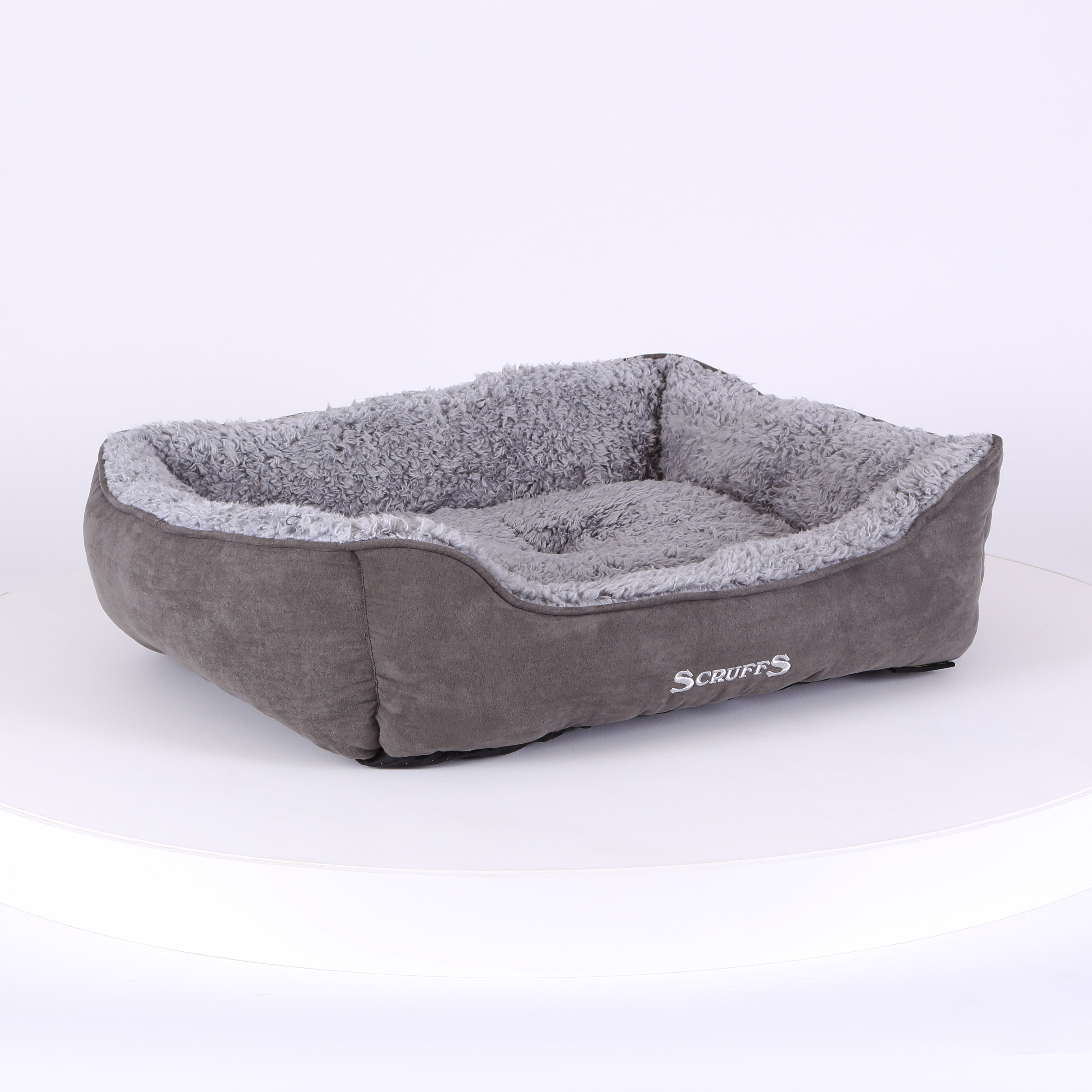 Cosy Soft-Walled Dog Bed - Grey Dog Bed Scruffs® 