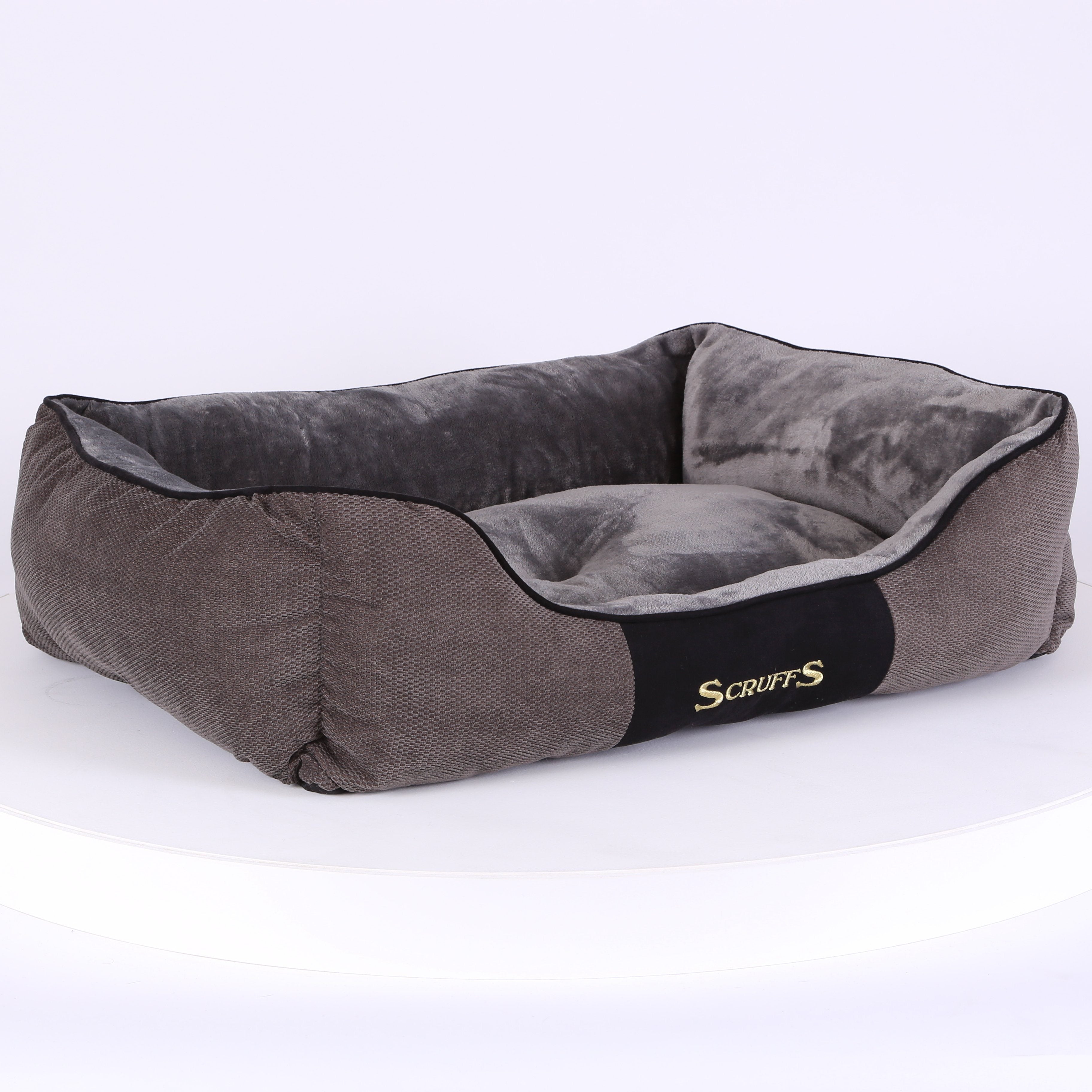 Chester Box Dog Bed - Graphite Grey Dog Bed Scruffs® 