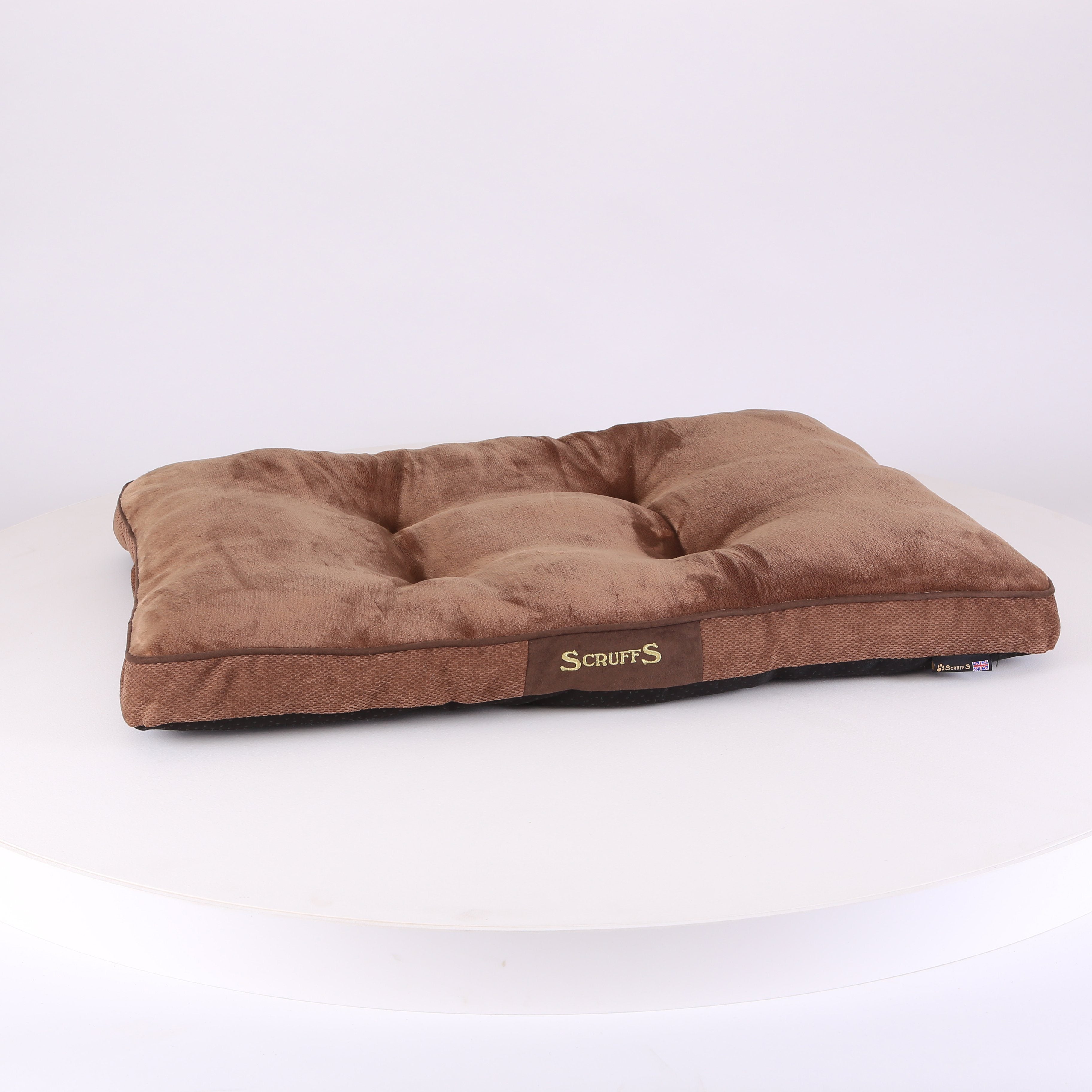 Chester Mattress - Chocolate Brown Dog Bed Scruffs® 